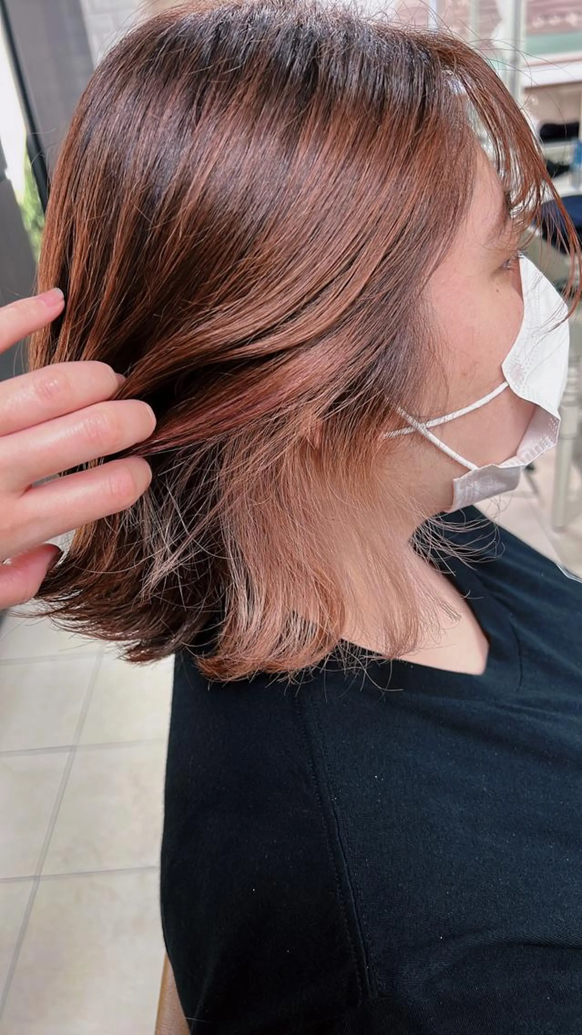 ミディアム カラー 🫧🎀ＫＡＮＡ🎀 🫧のヘアスタイル