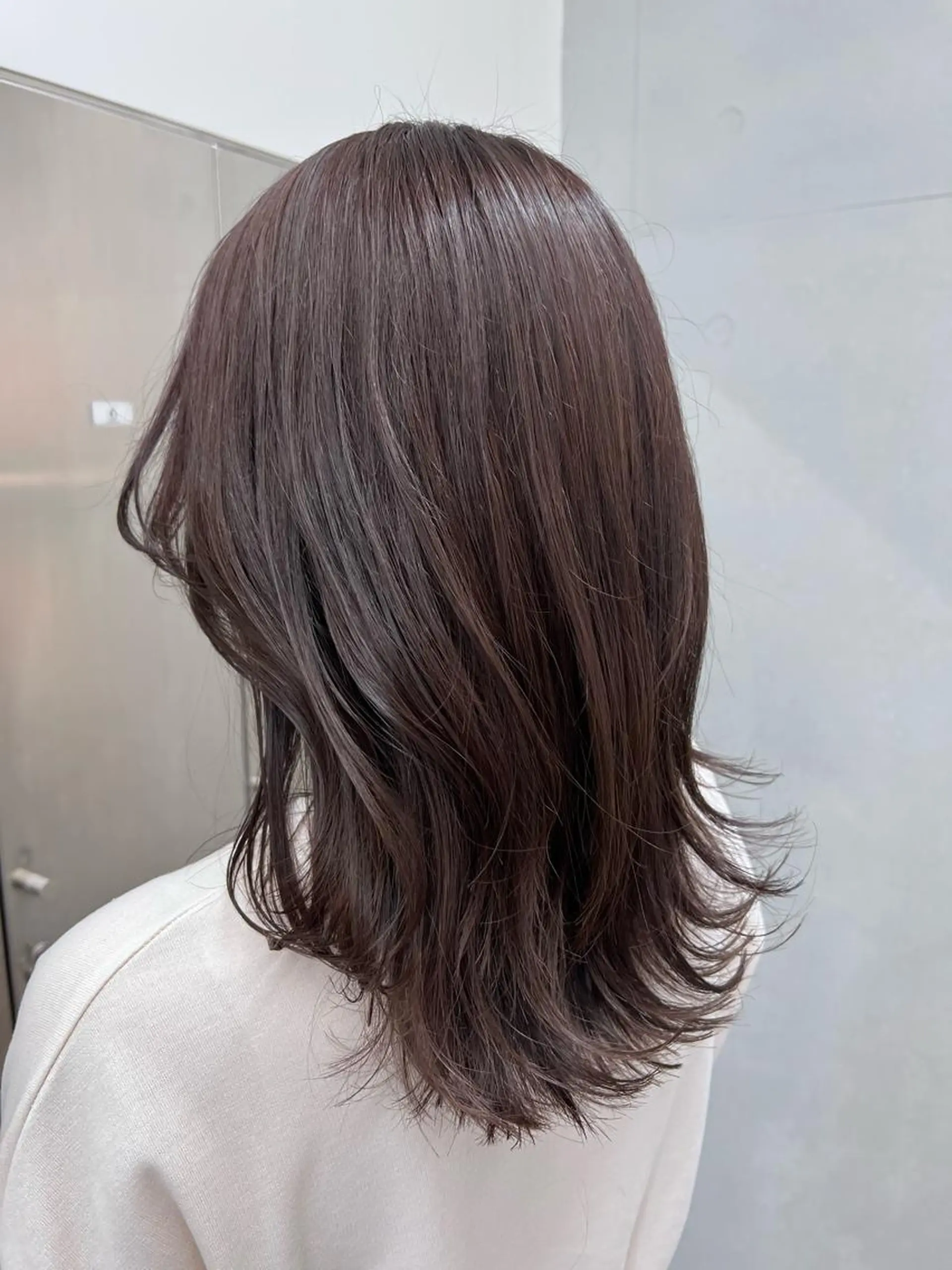 ロング カラー io NANAのヘアスタイル