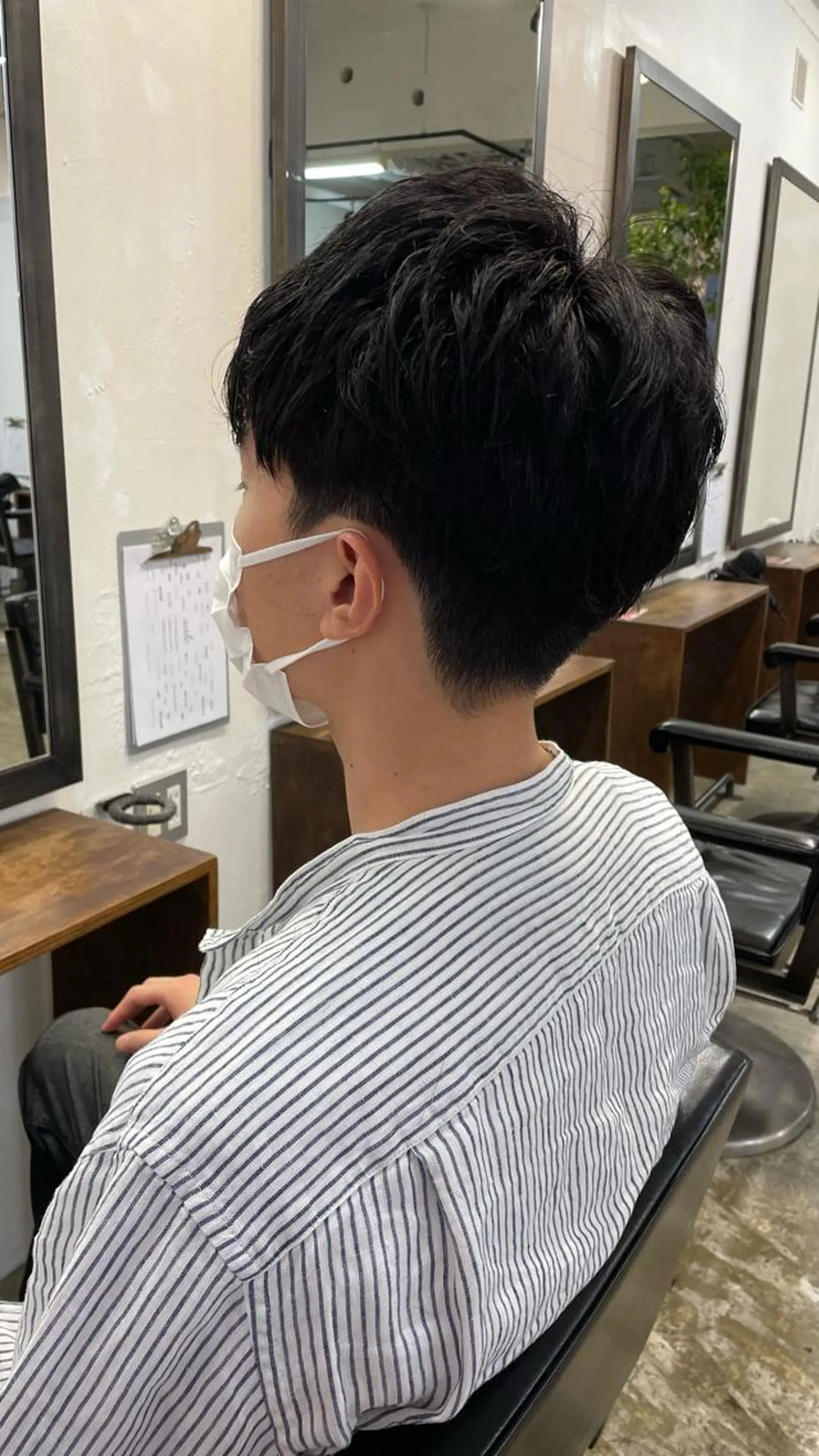 ショート カットモデル募集 長谷川のヘアスタイル