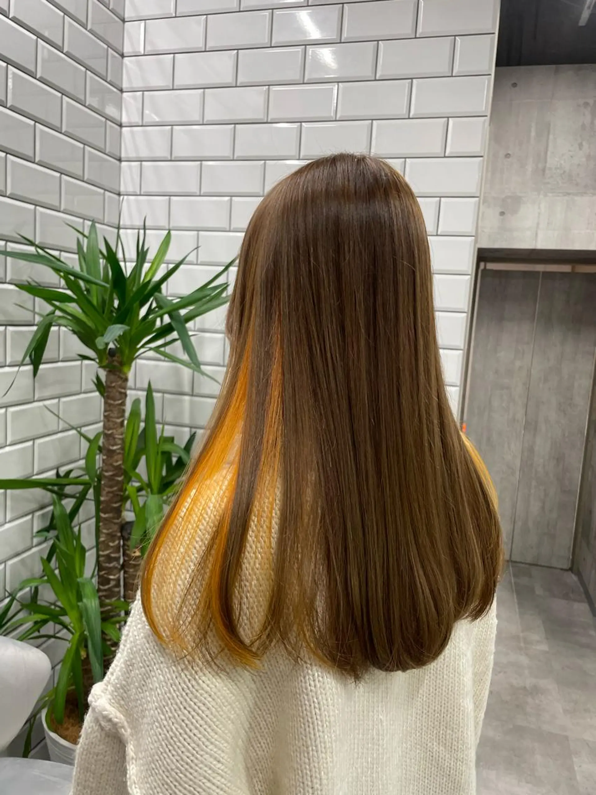 カラー オオカワユウキ 🎀newi池袋のヘアスタイル