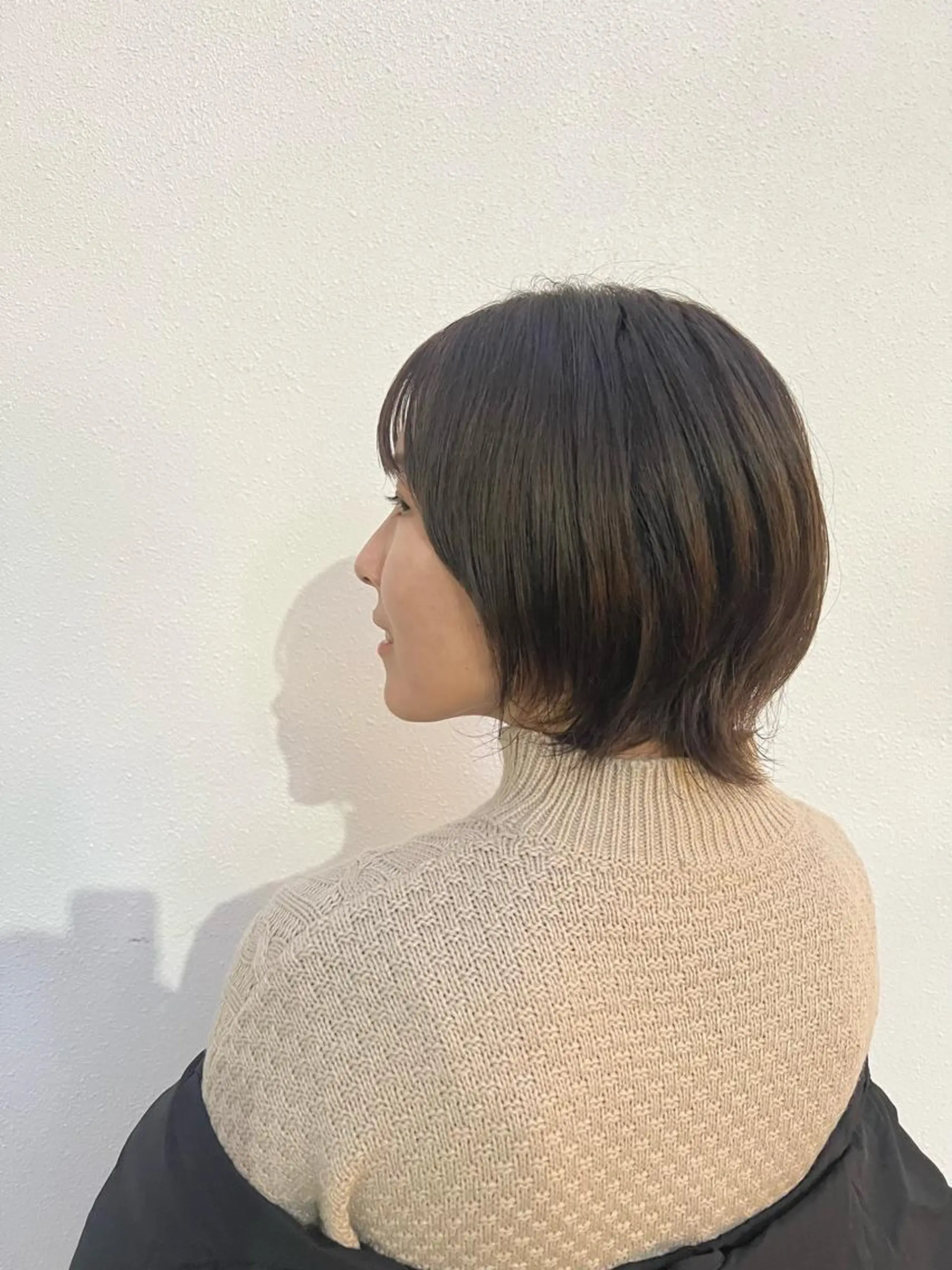 ショート カラー ブリーチ ブリーチなしカラー 「sumi」 AMIのヘアスタイル