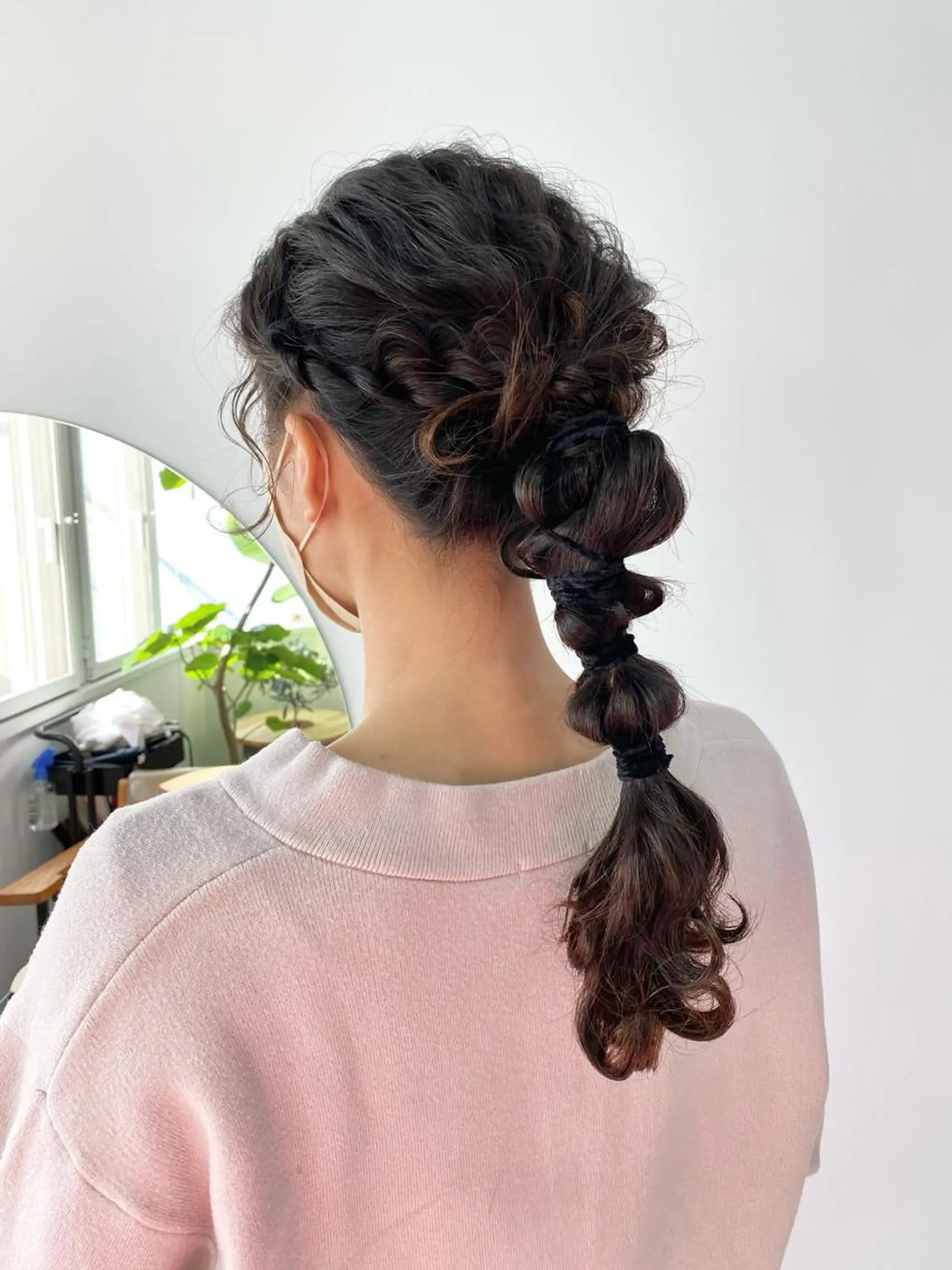 セミロング カラー ヘアアレンジ ひなの .のその他イメージ