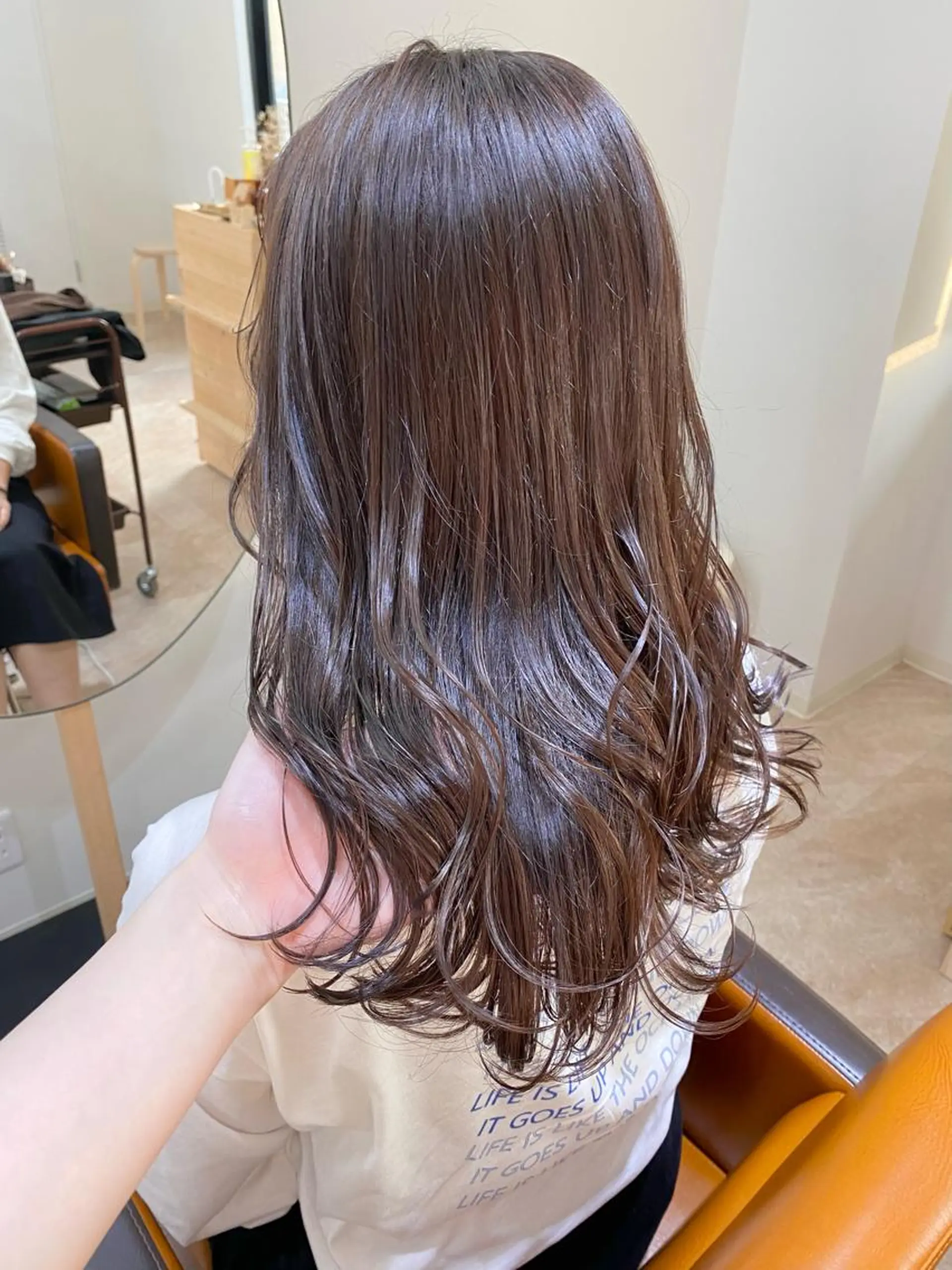 セミロング カラー ヘアアレンジ ひなの .のその他イメージ