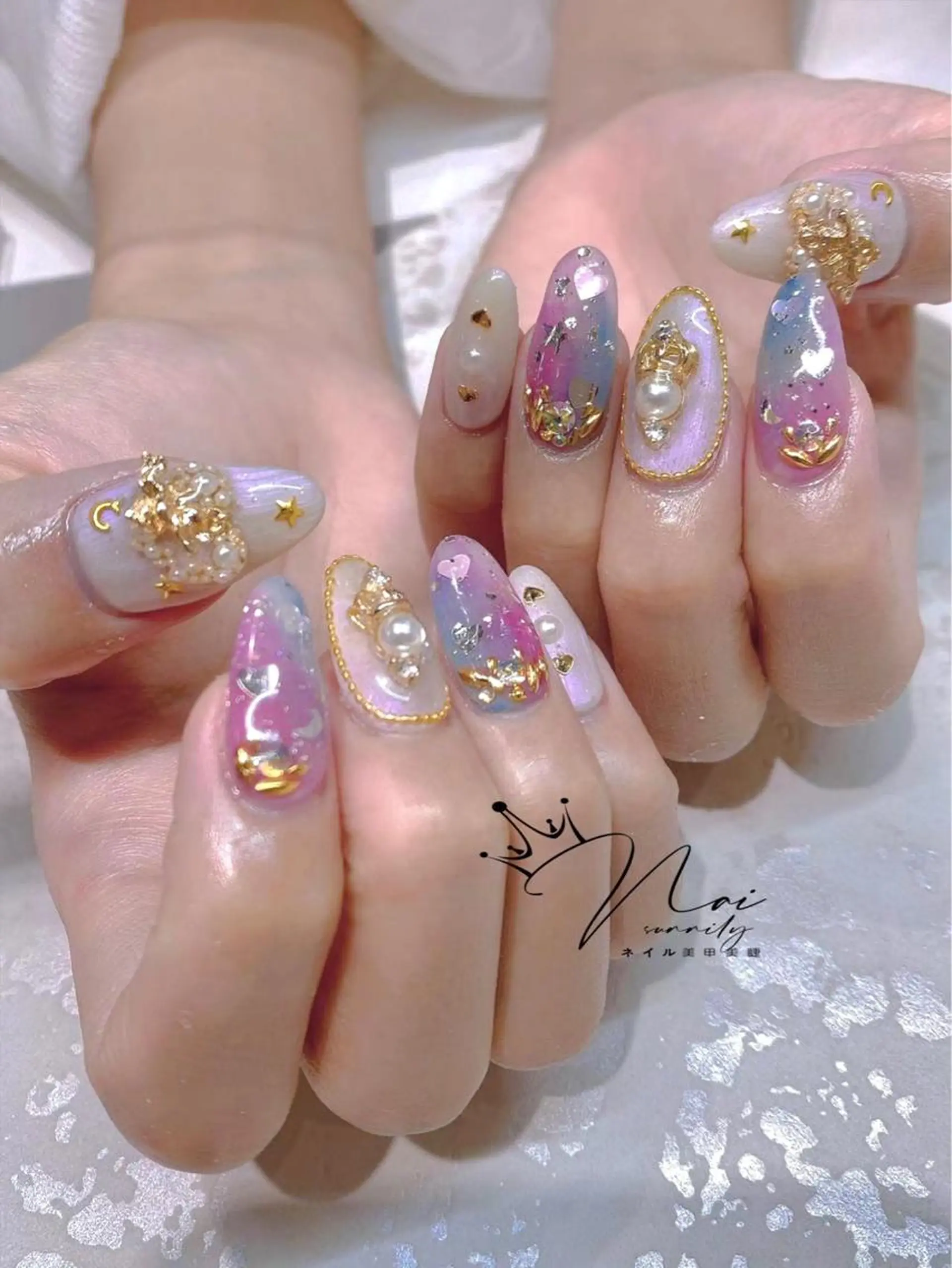 ネイル 長さだし専門店 M2　rikaのネイルデザイン