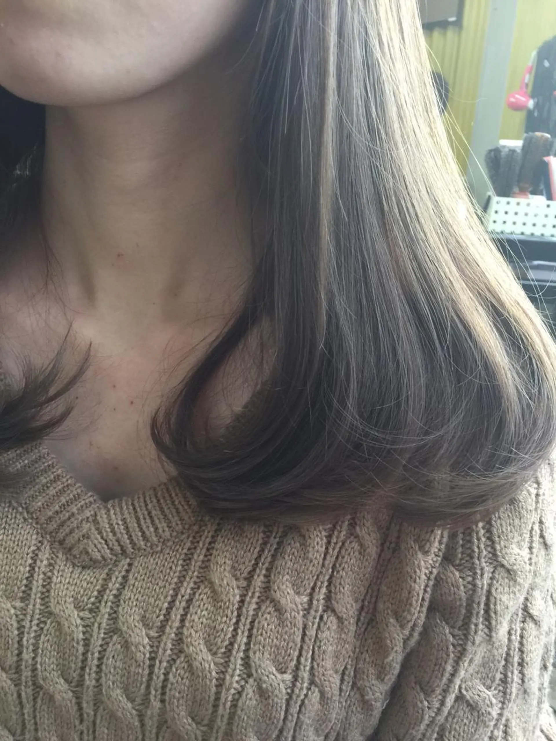 カラー ベージュカラー 中村 海のヘアスタイル