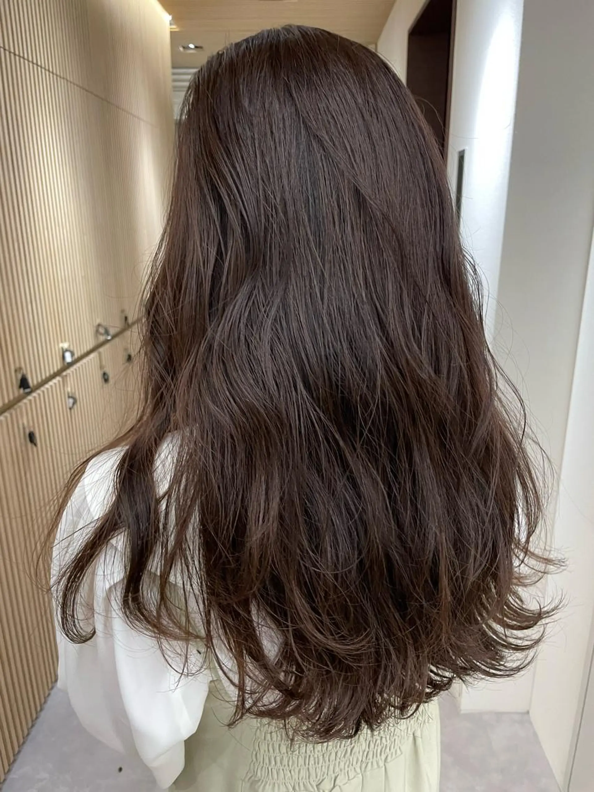 ロング カラー パーマ ヘアアレンジ マツエク・マツパ レイヤー縮毛矯正 ささきすずね💗のヘアスタイル