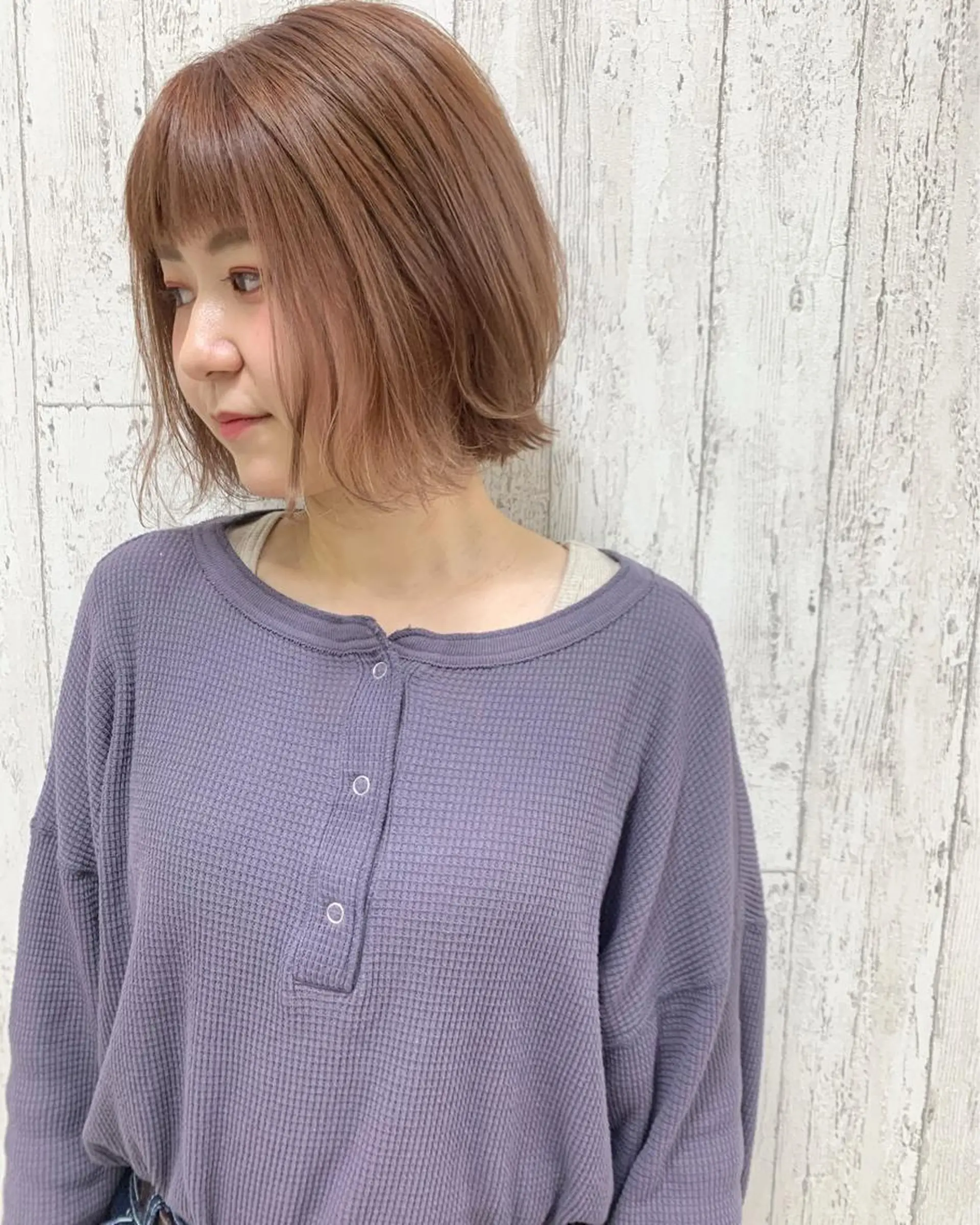 ショート カラー 立川 奈那子のヘアスタイル