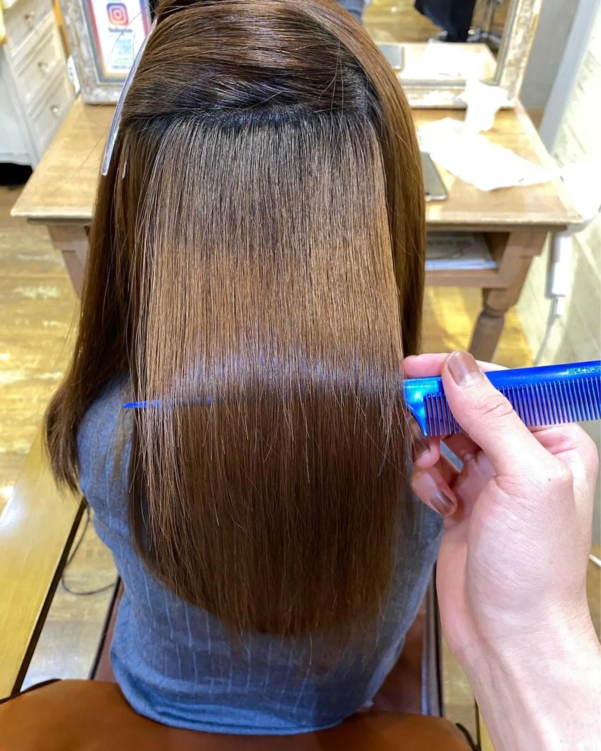 パーマ 襟足でお悩みの方✂︎ くびれ職人ハシモトのヘアスタイル