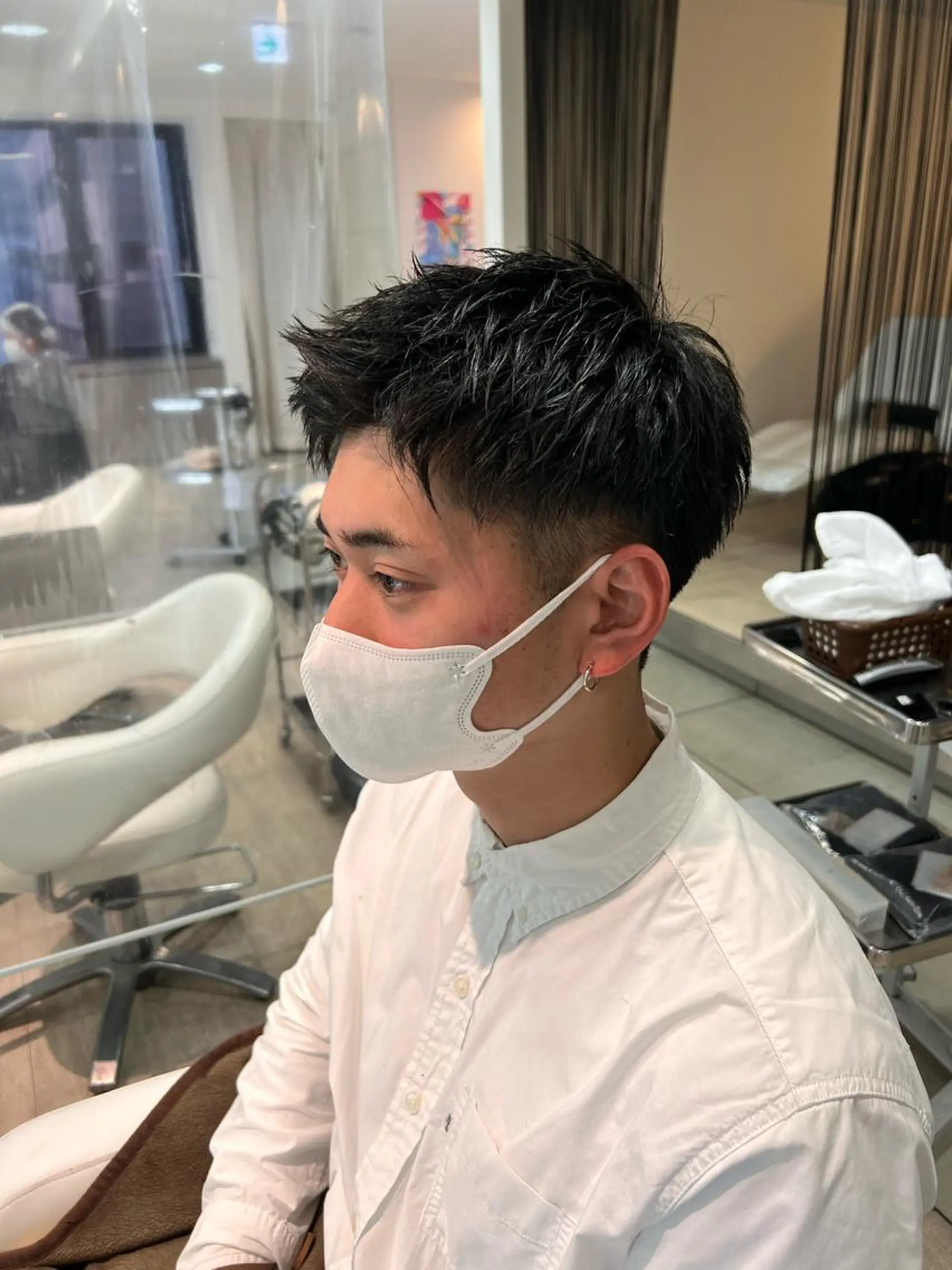 ショート メンズ 柳澤 和也のヘアスタイル