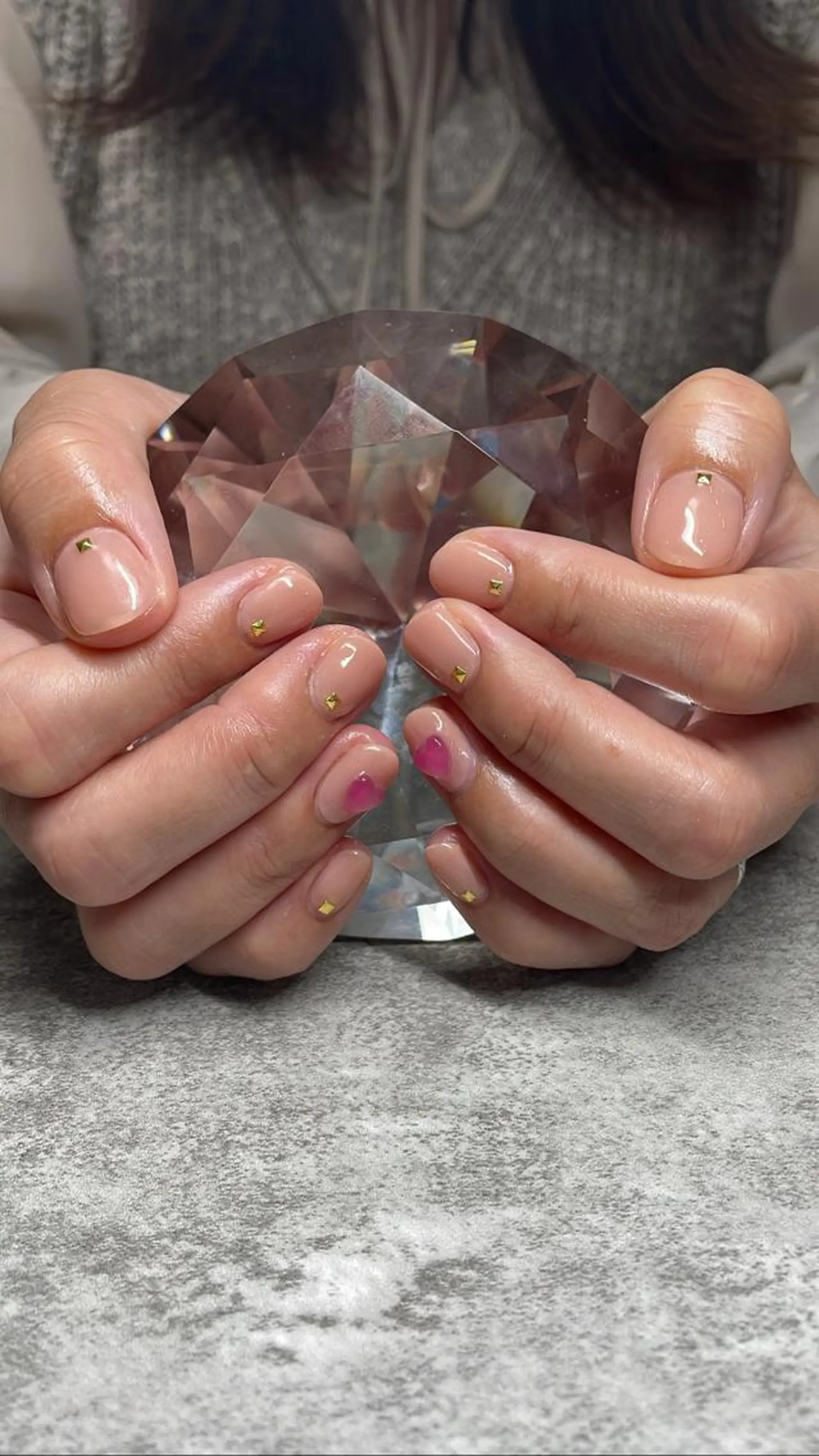 ネイル ハート shark_nail Aのネイルデザイン