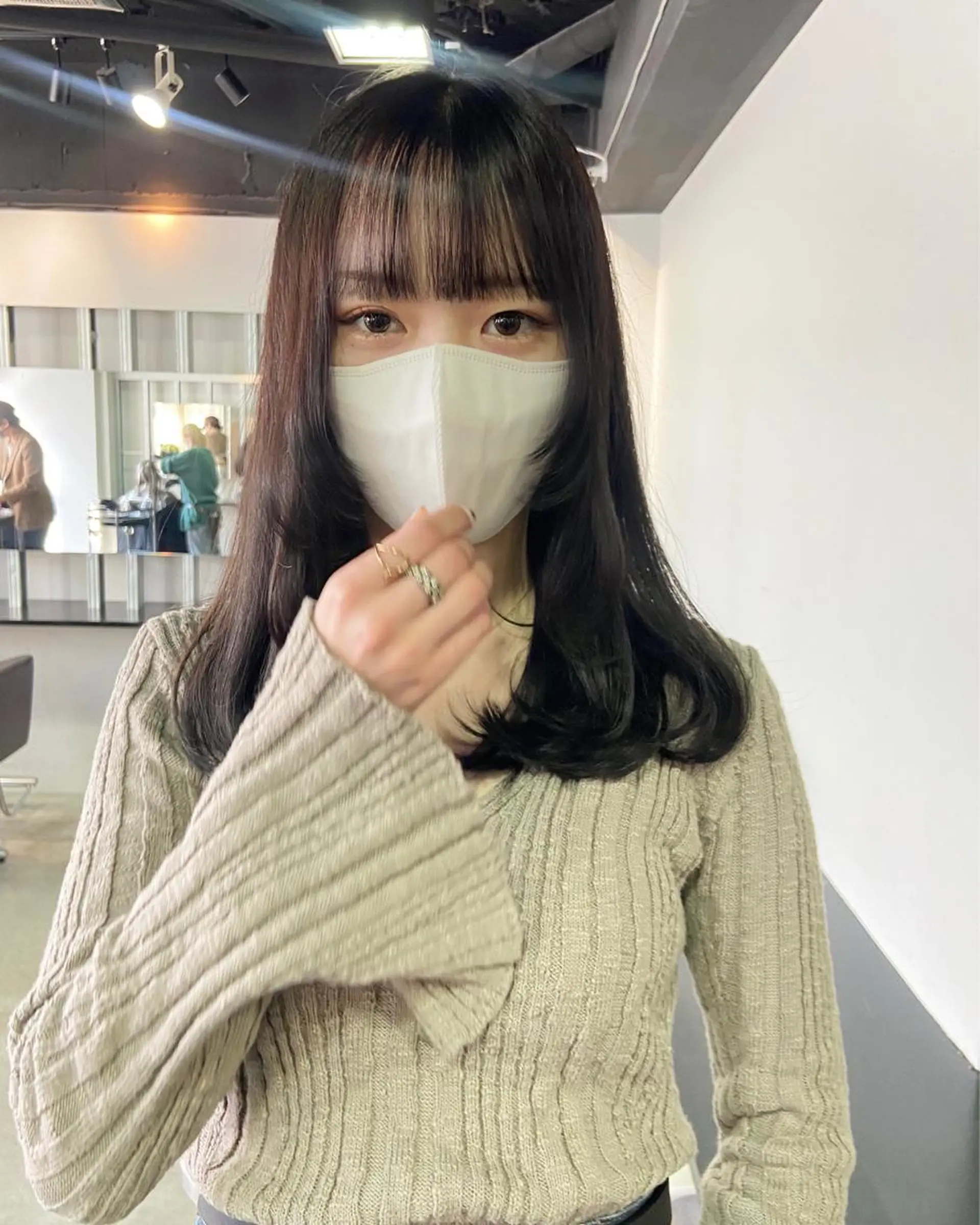 ロング 地毛風艶カラー🌿 喜多夏海のヘアスタイル