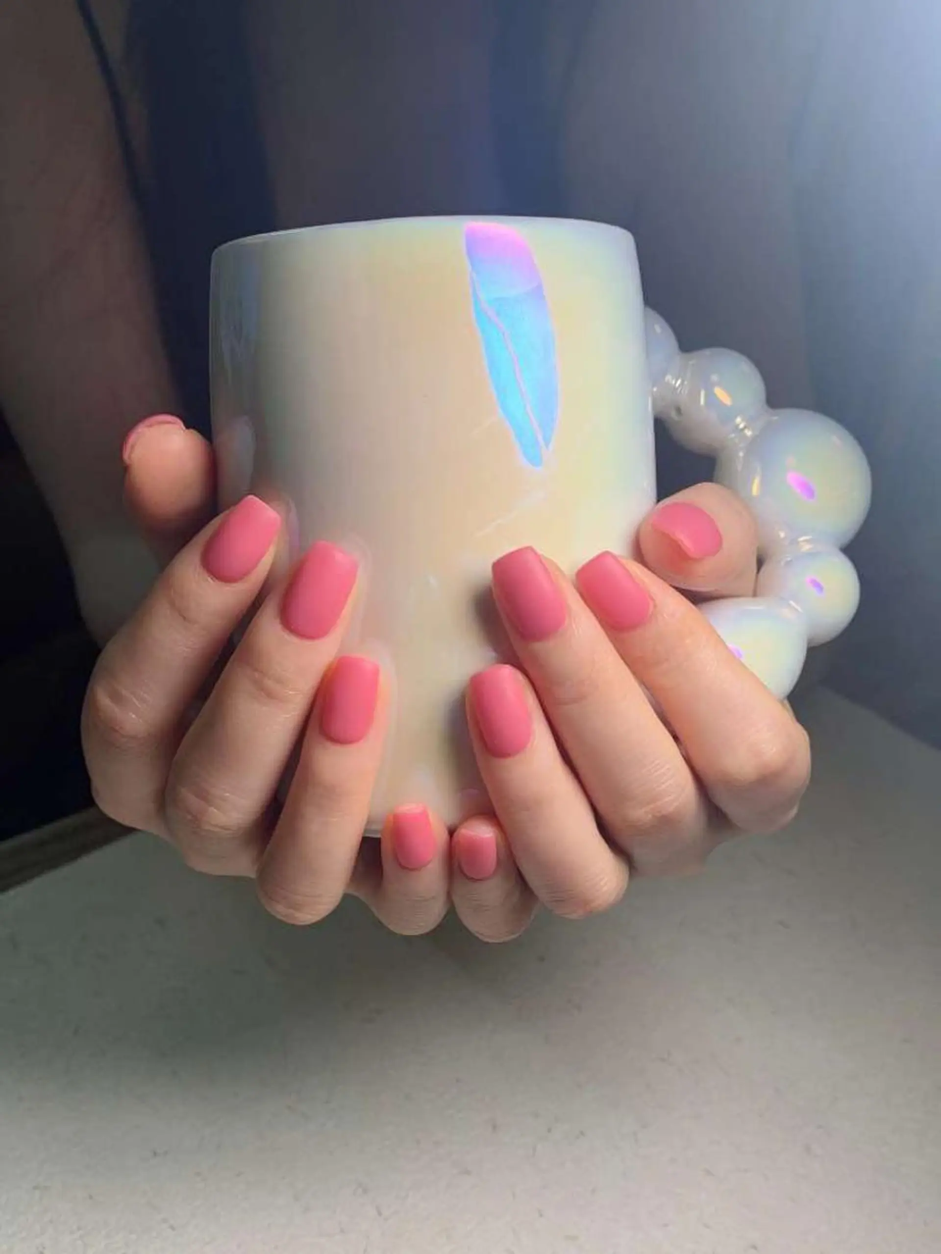 ミディアム ハンドネイル めぐみのネイルサロン スタッフ練習のネイルデザイン