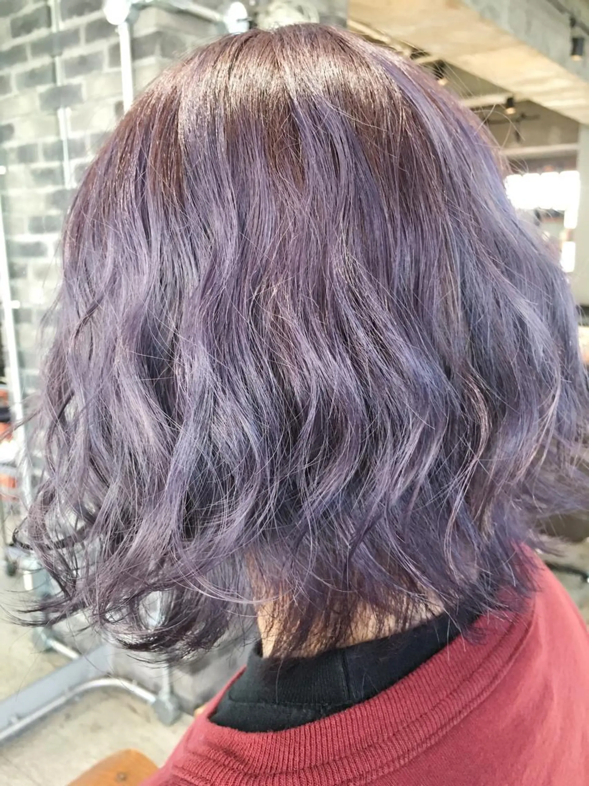 ミディアム カラー 透明感カラー ラベンダーカラー ヘアカラー トリートメント 代表 中島貴志のヘアスタイル