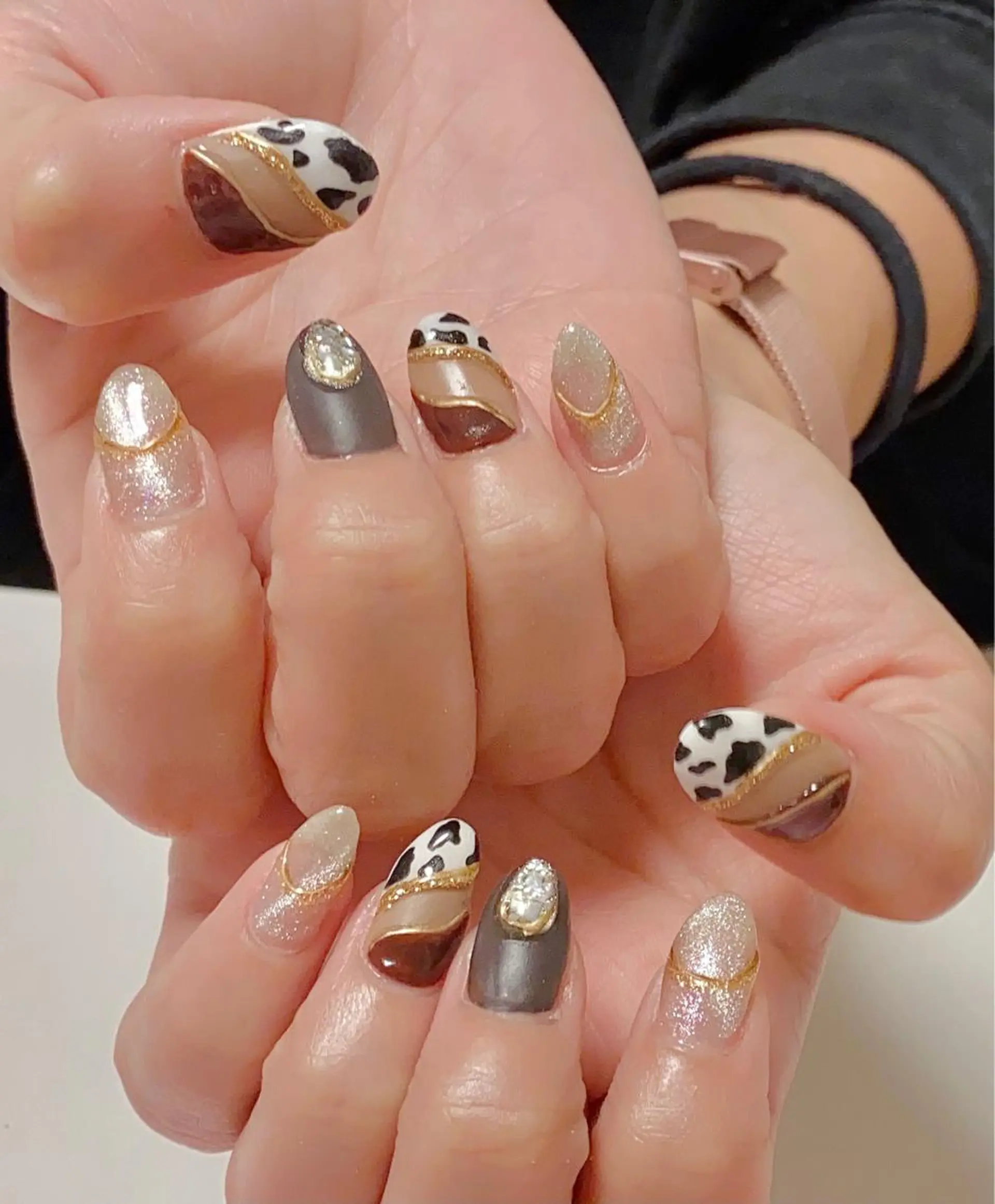 ネイル アニマル柄 VIST☆ ｍａｍｉのネイルデザイン