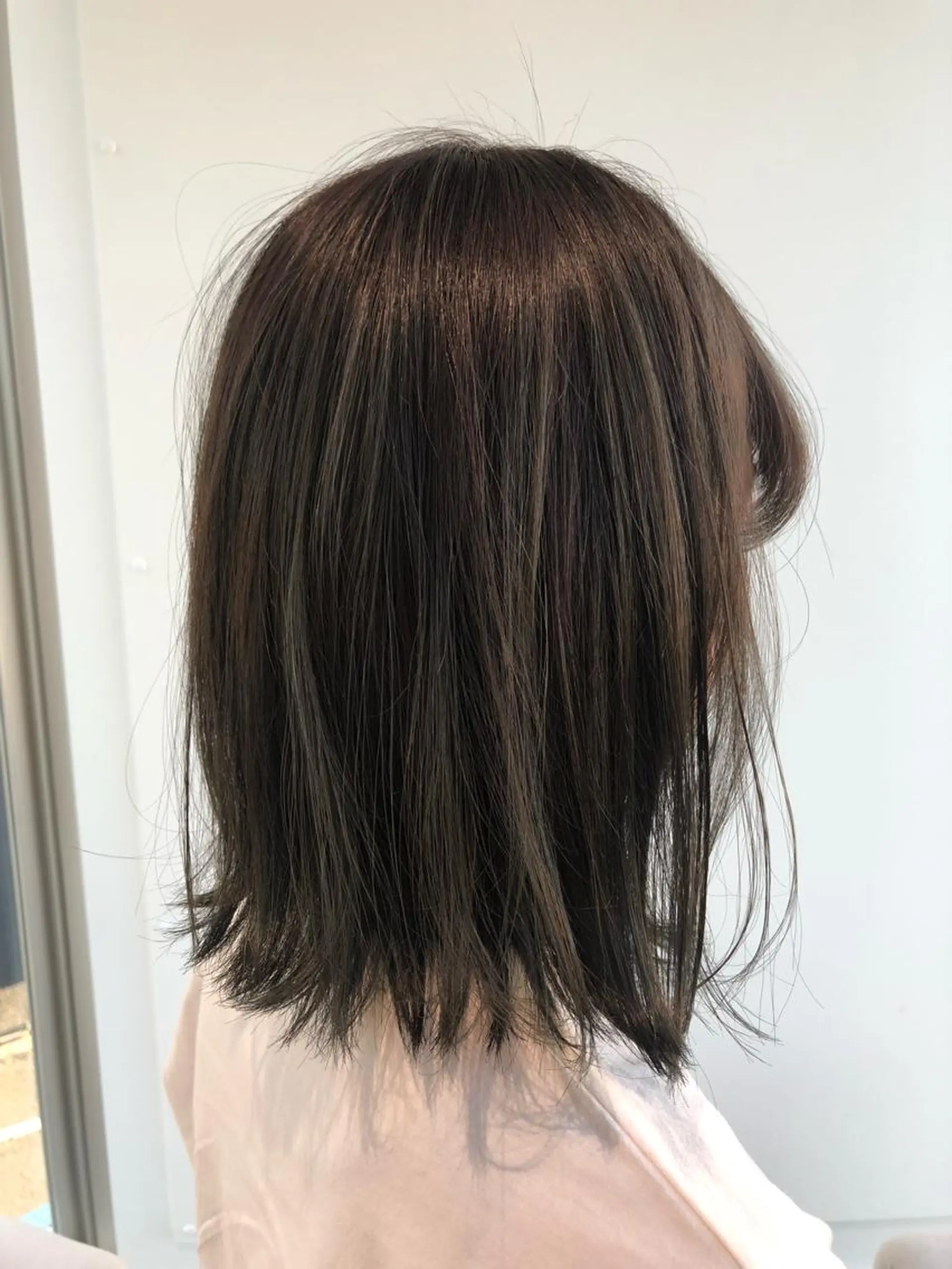 ミディアム カラー レイヤーカット✂️ 横浜No1♡下鳥翔子のヘアスタイル
