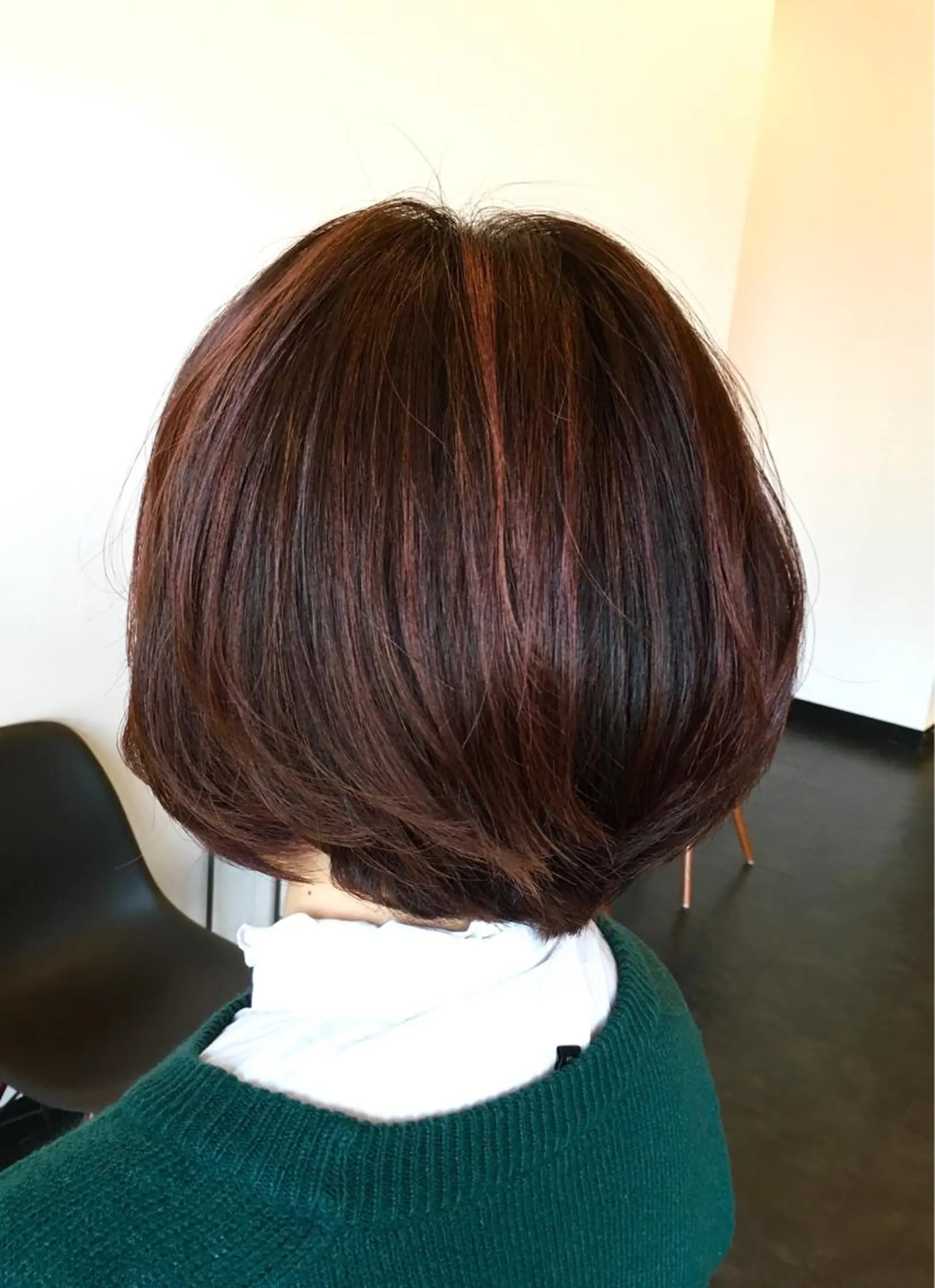 ショート カラー ハイライトカラー ピンクカラー ピンクパープル パープルカラー ハイライト 川合 勇気のヘアスタイル