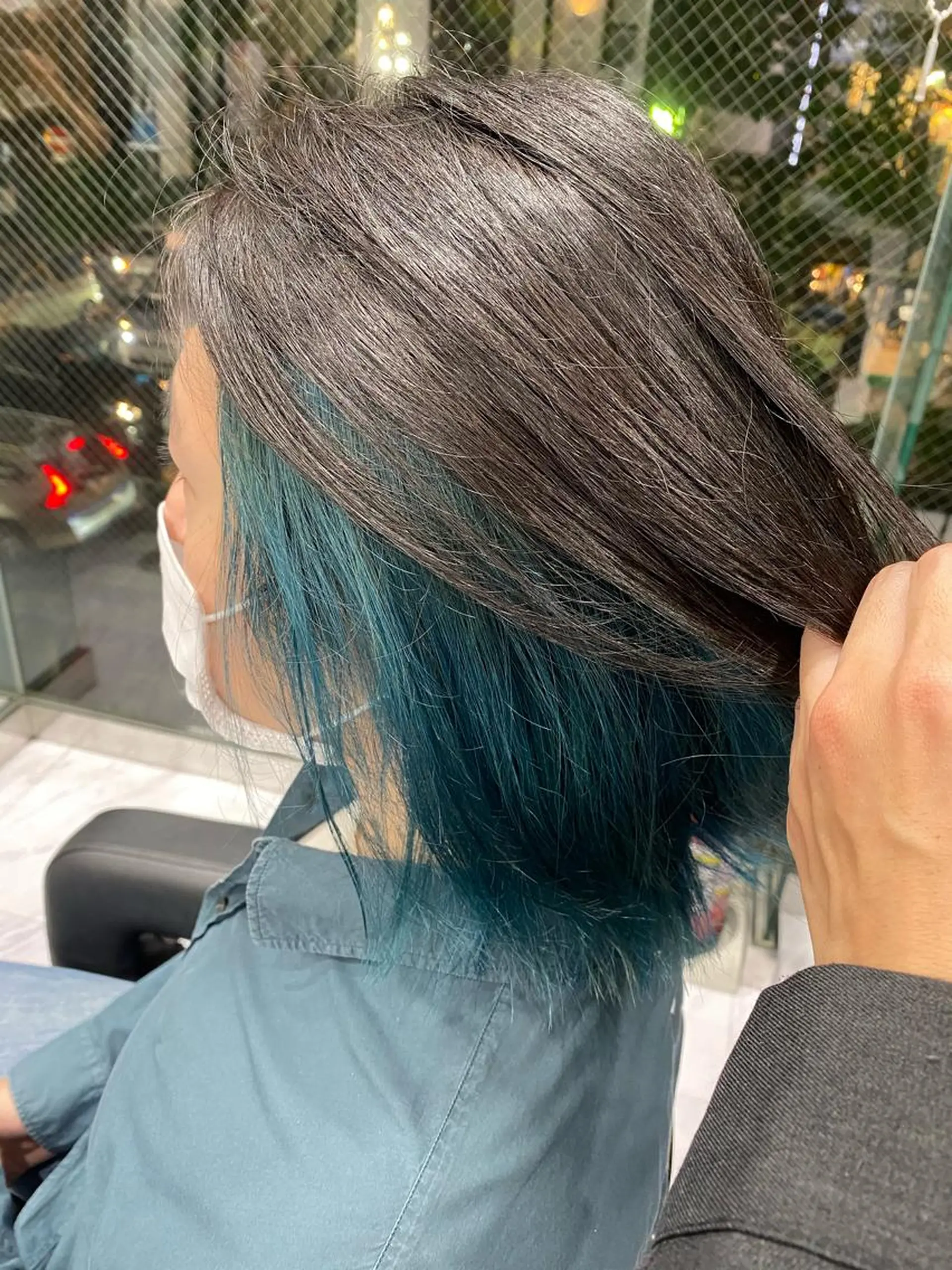 カラー Luce 杉本のヘアスタイル