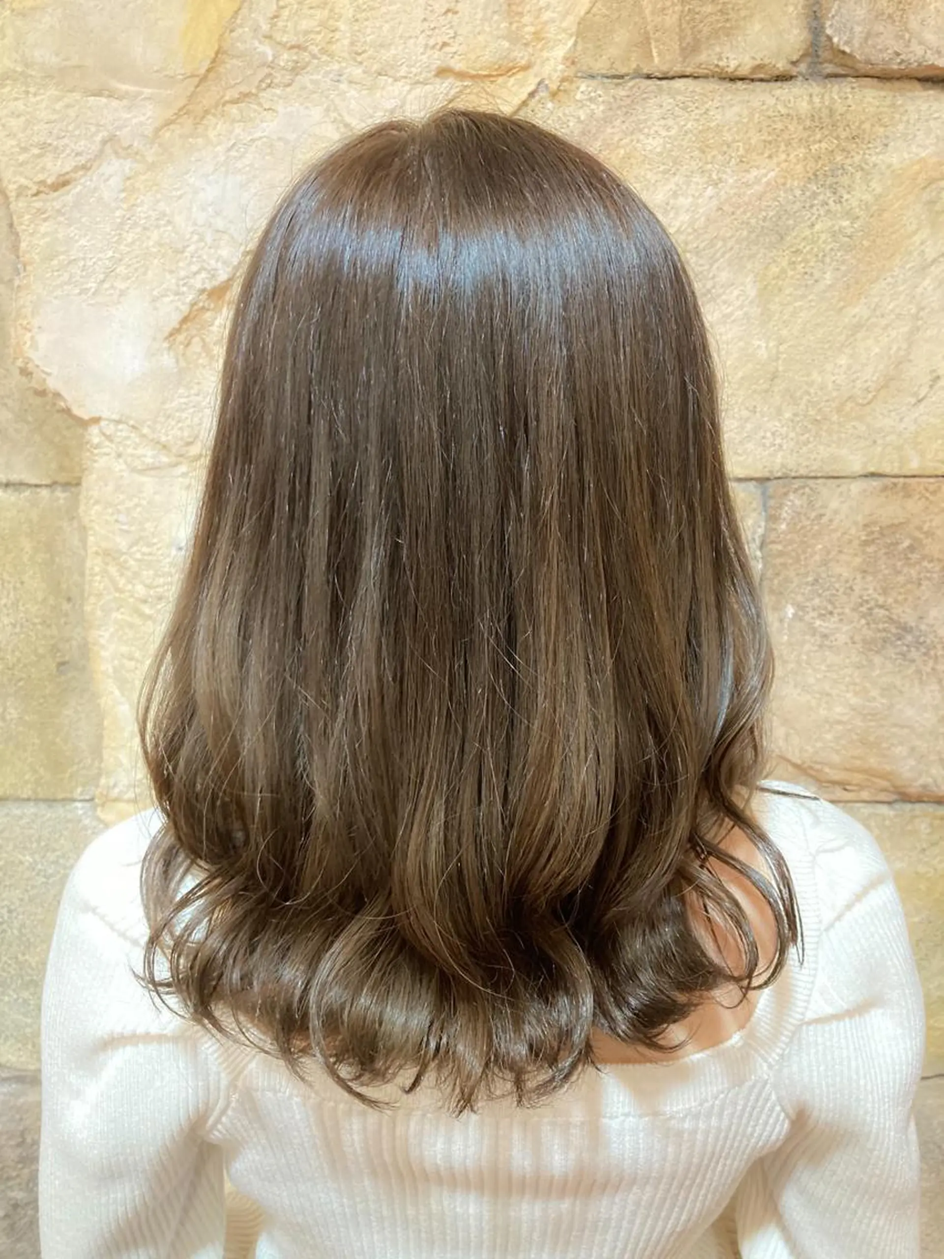 カラー 水島 悠香子のヘアスタイル