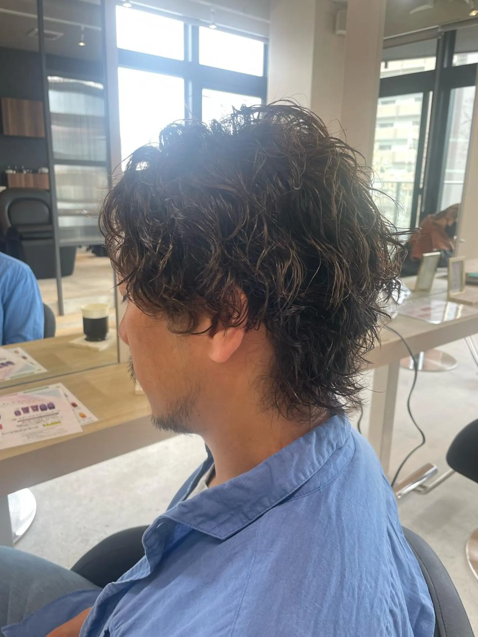ショート パーマ メンズ AKI 🐉のヘアスタイル