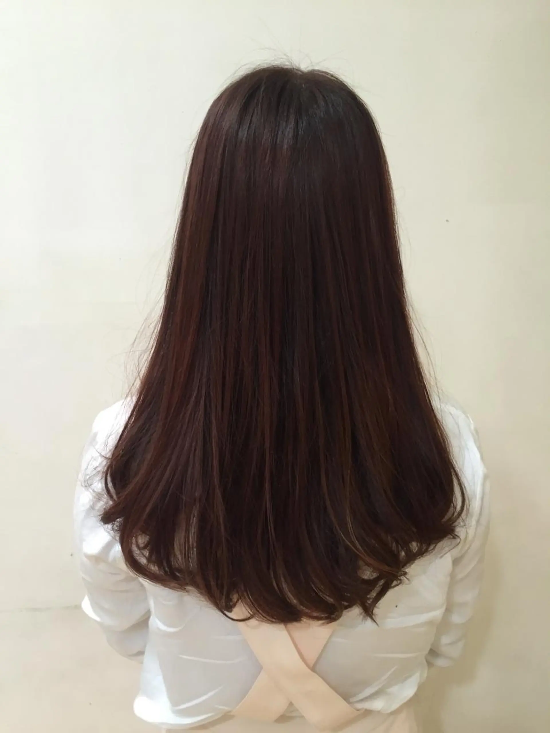 セミロング ロング カラー ブラウンカラー ピンクカラー ピンクブラウン ロング ﾊｲﾄｰﾝ/ｼｮｰﾄ 村上淳乃🐥のヘアスタイル