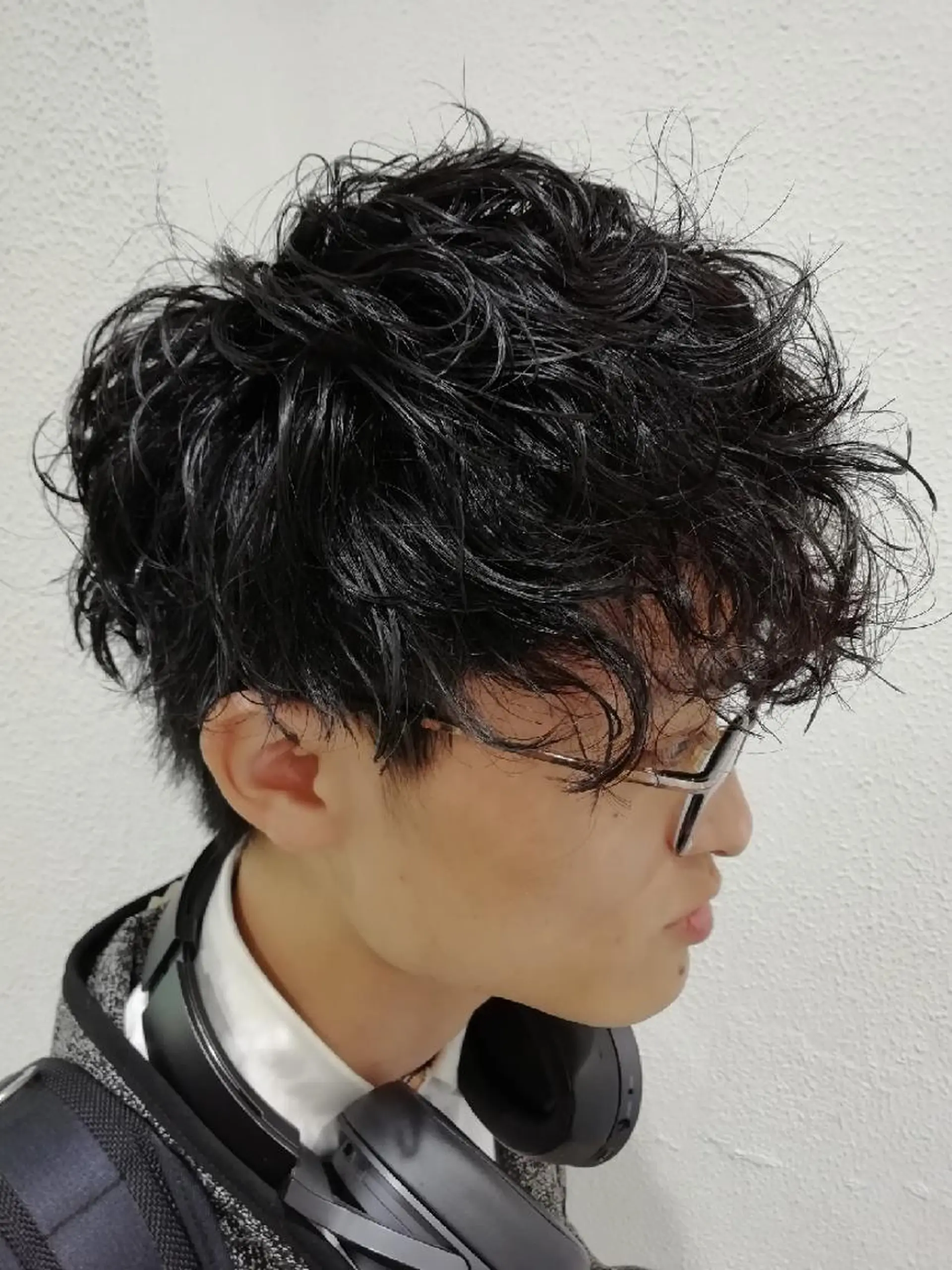 メンズ パーマ Ash 店長 木村 和人のヘアスタイル