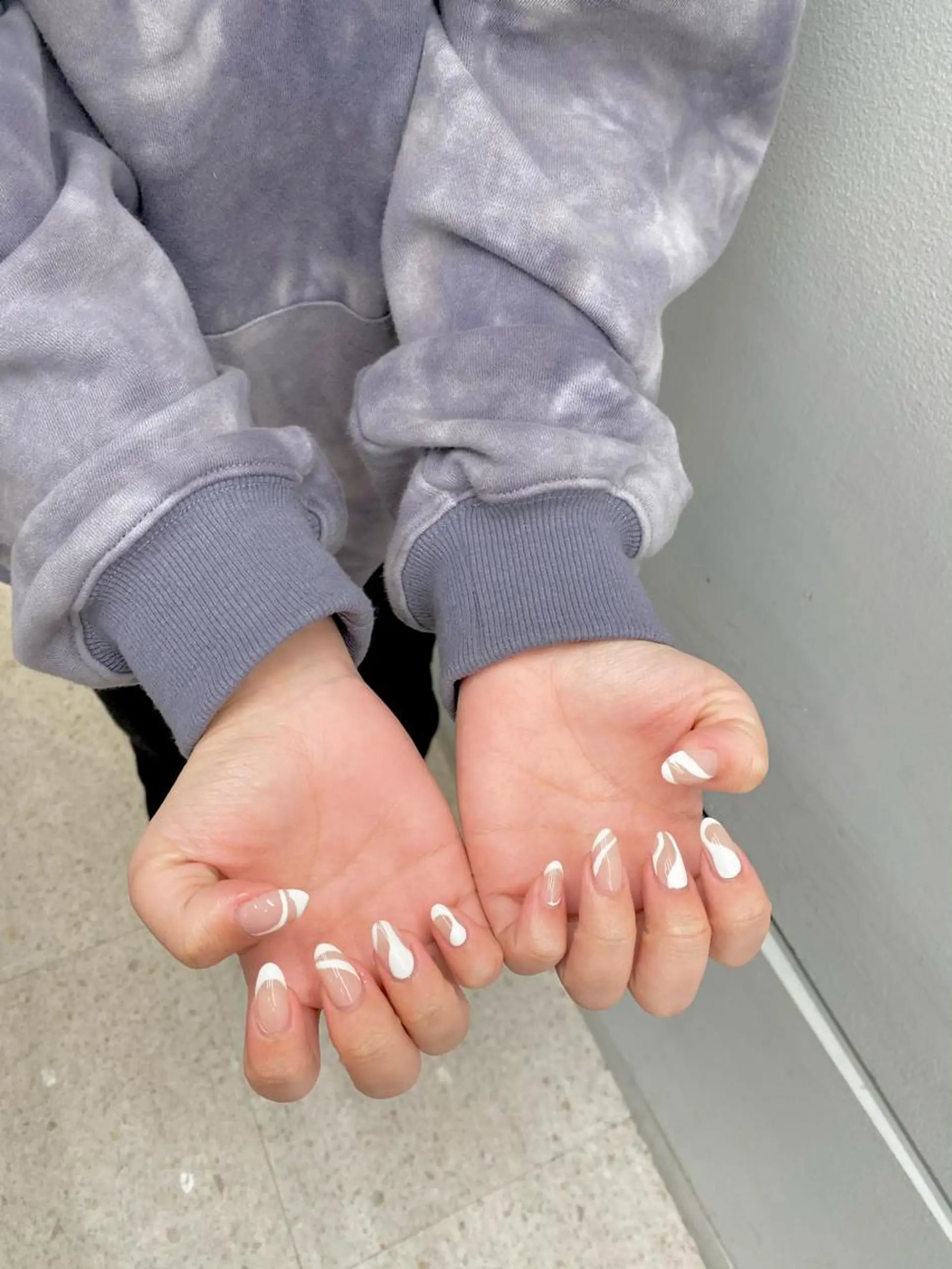 ネイル ハンドネイル レイヤーカット/ 髪質改善/羽柴りくのヘアスタイル