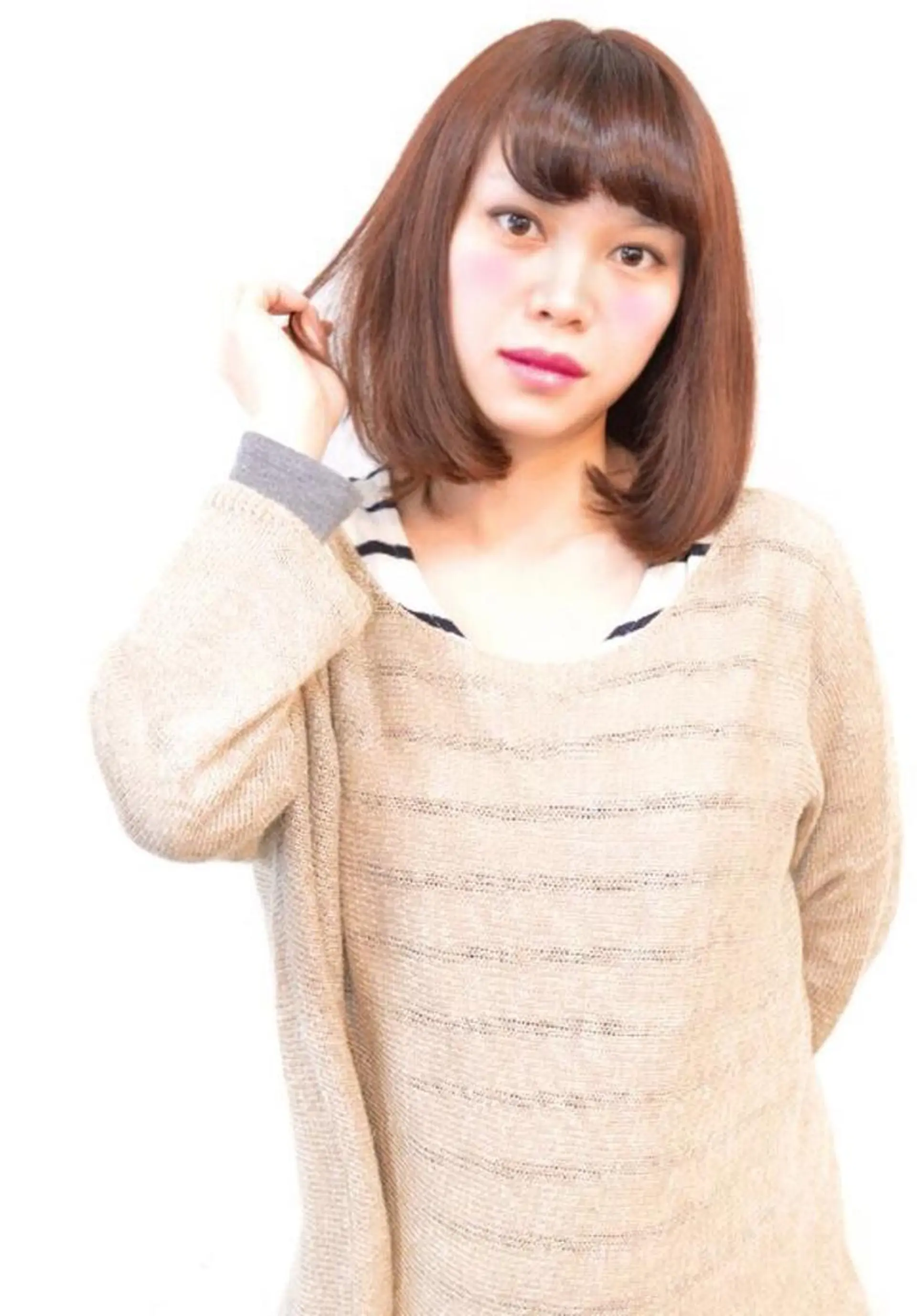 ミディアム カラー 🌈プチッと変身🌈 変化あるスタイルへのヘアスタイル