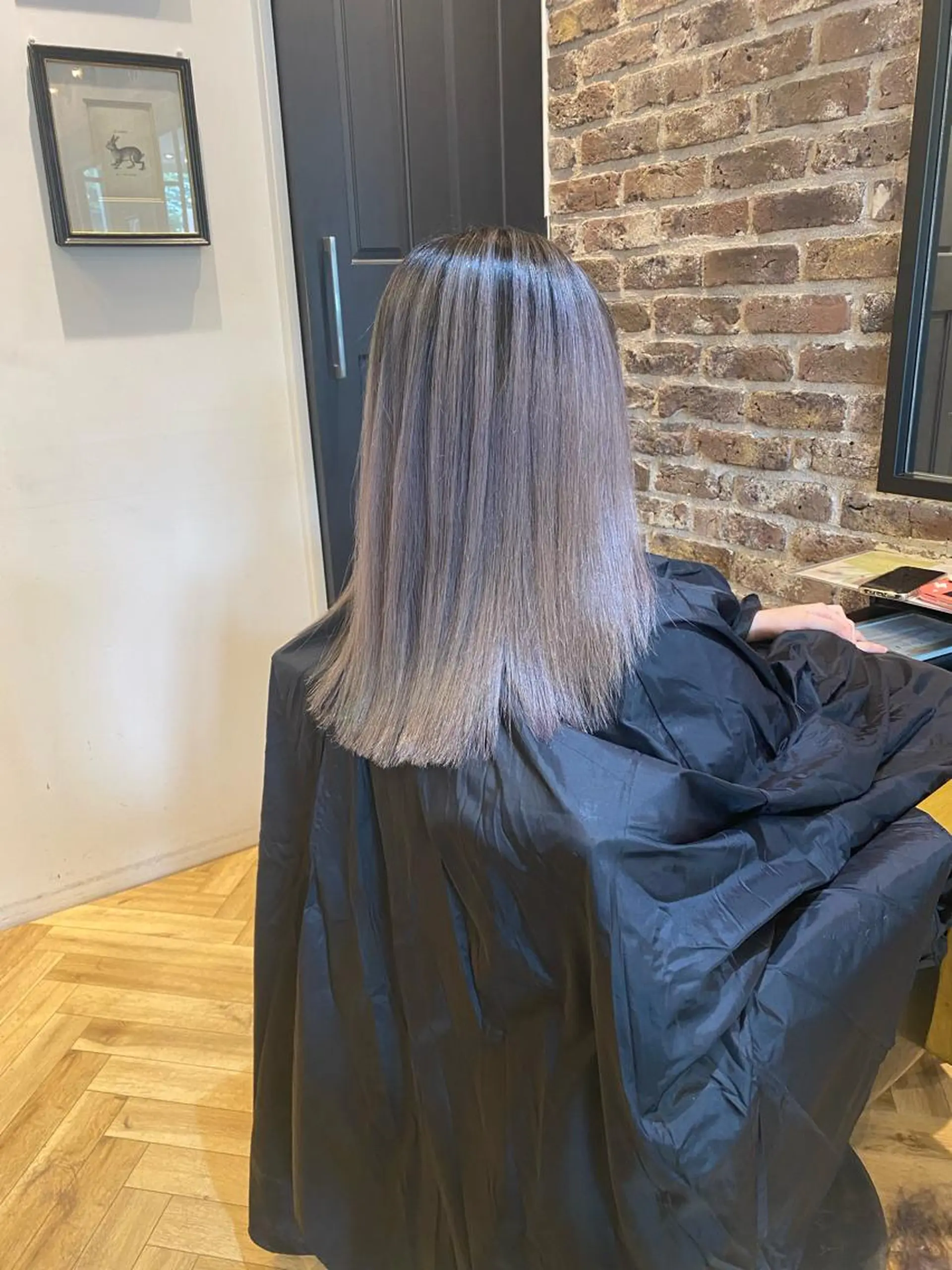 ロング 大内田 凌馬のヘアスタイル