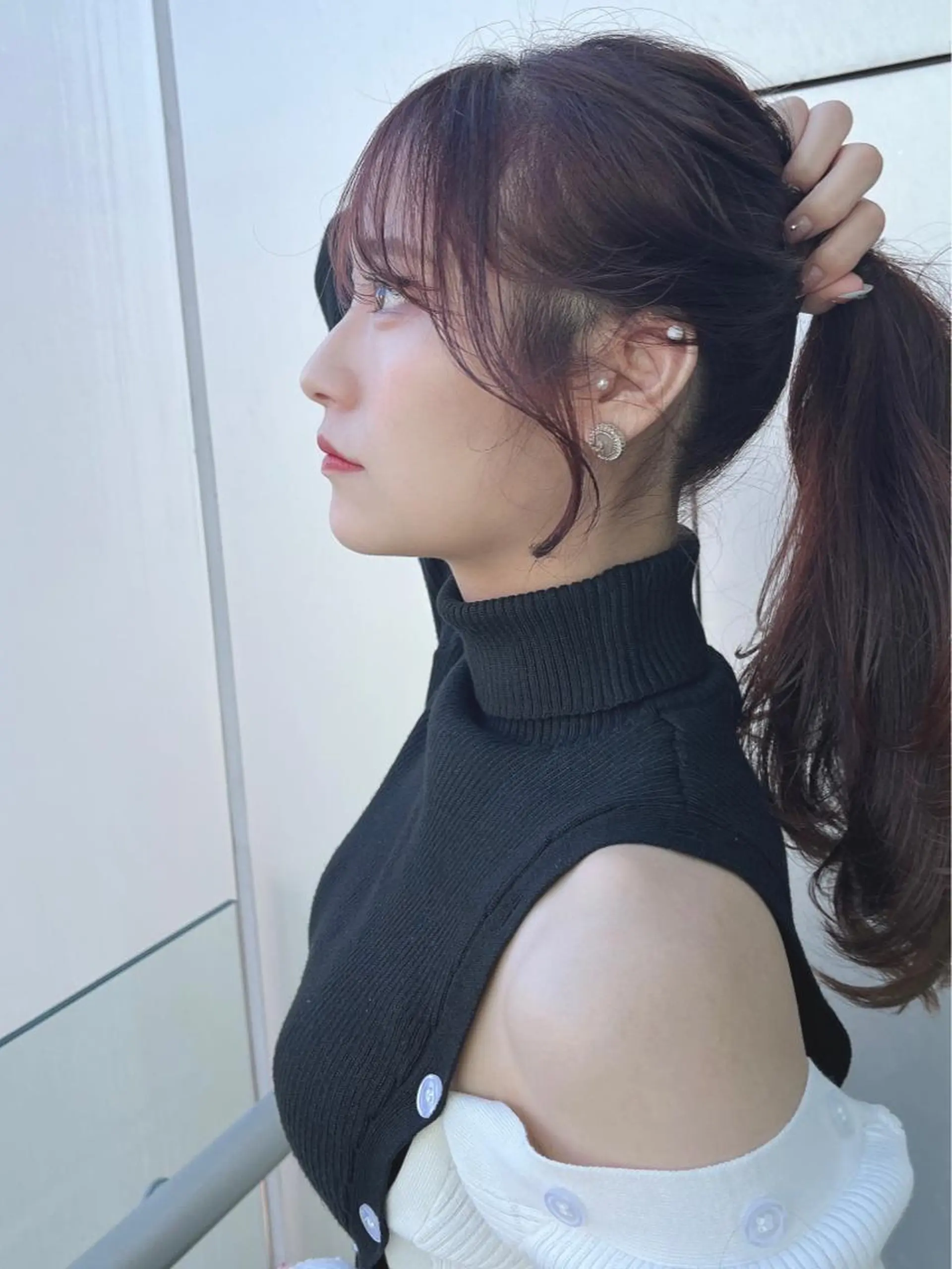 ロング カット ヘアカラー トリートメント 🌫️大人韓国ヘア 🌫️naoyaのヘアスタイル
