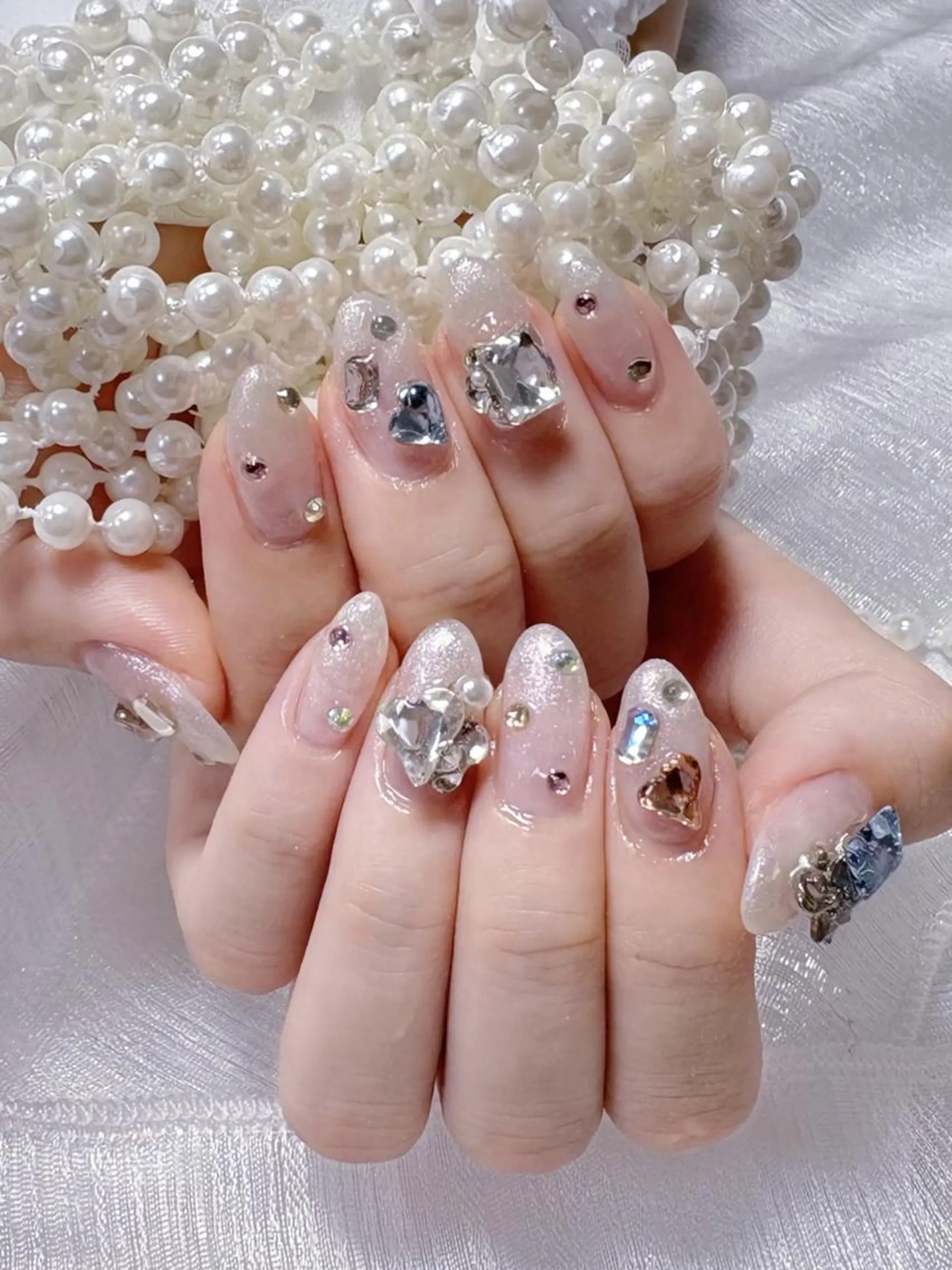 ネイル 🎀鈴音🎀 ワンホンネイルのネイルデザイン