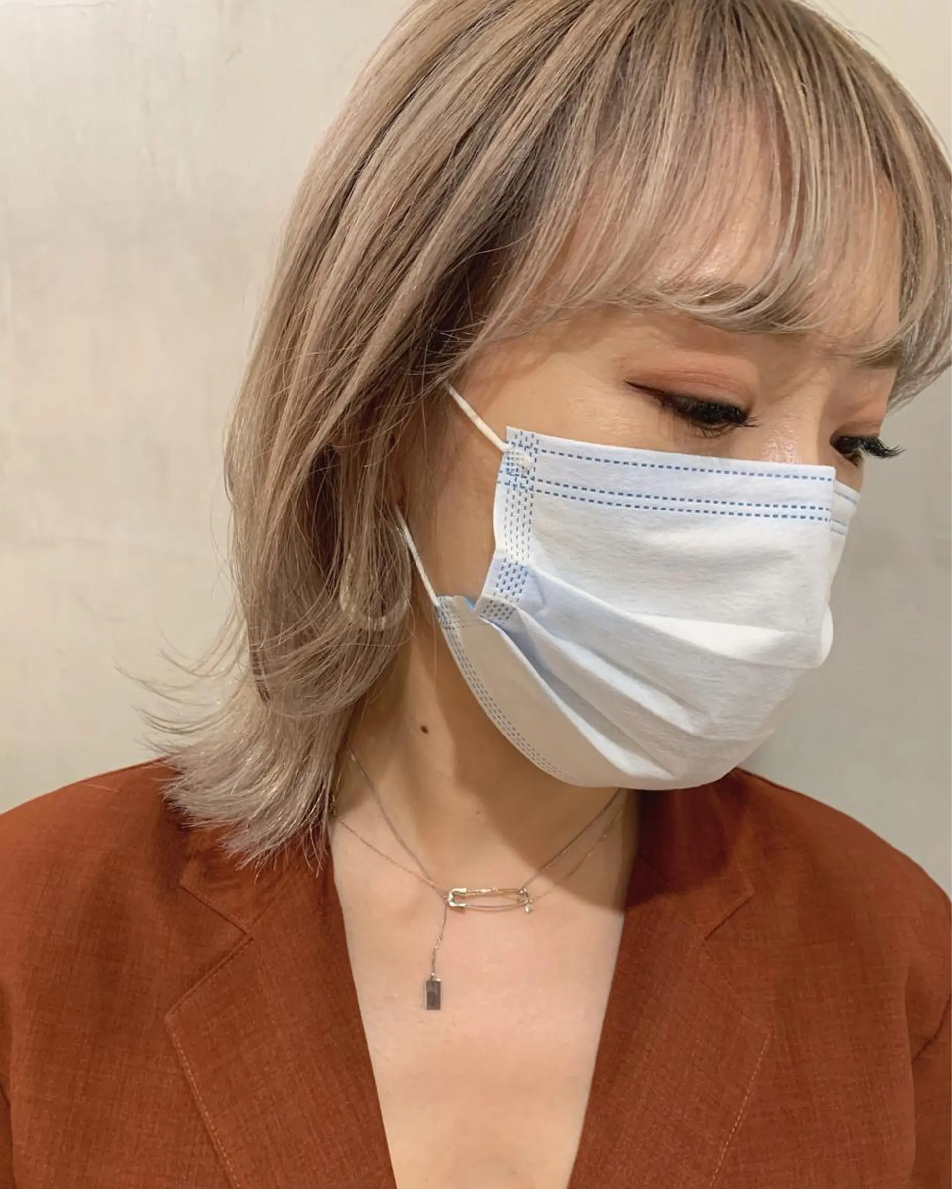 ミディアム カラー カット ヘアカラー トリートメント 優作 〜圧倒的信頼〜のヘアスタイル