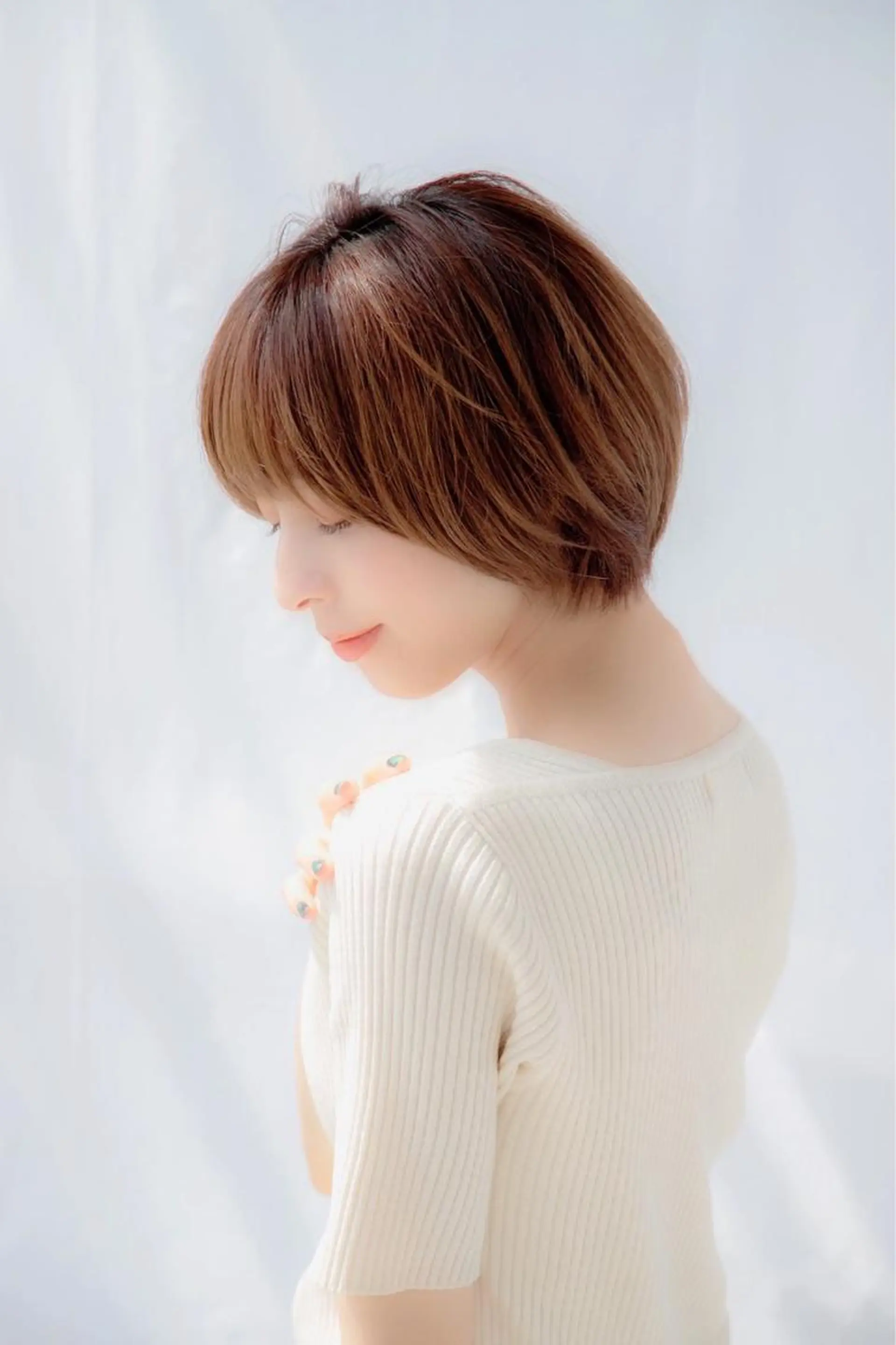 ショート カラー カット ヘアカラー トリートメント ヘッドスパ 前髪/ハイライト得意 安西駿一　【銀座】のヘアスタイル