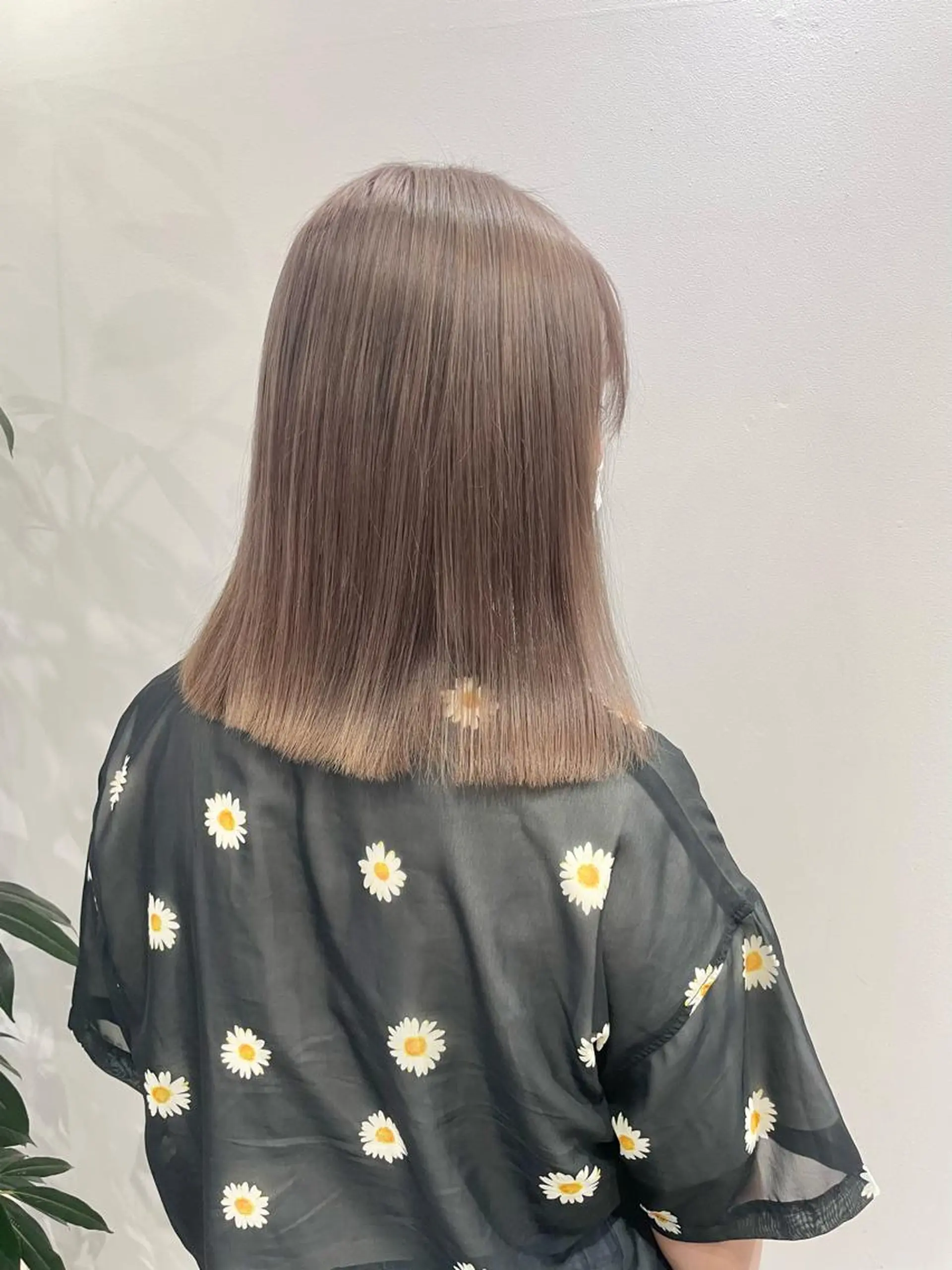 ミディアム カラー ヘアカラー 湯田実津希🤎 ﾐﾙｸﾃｨ専門のヘアスタイル