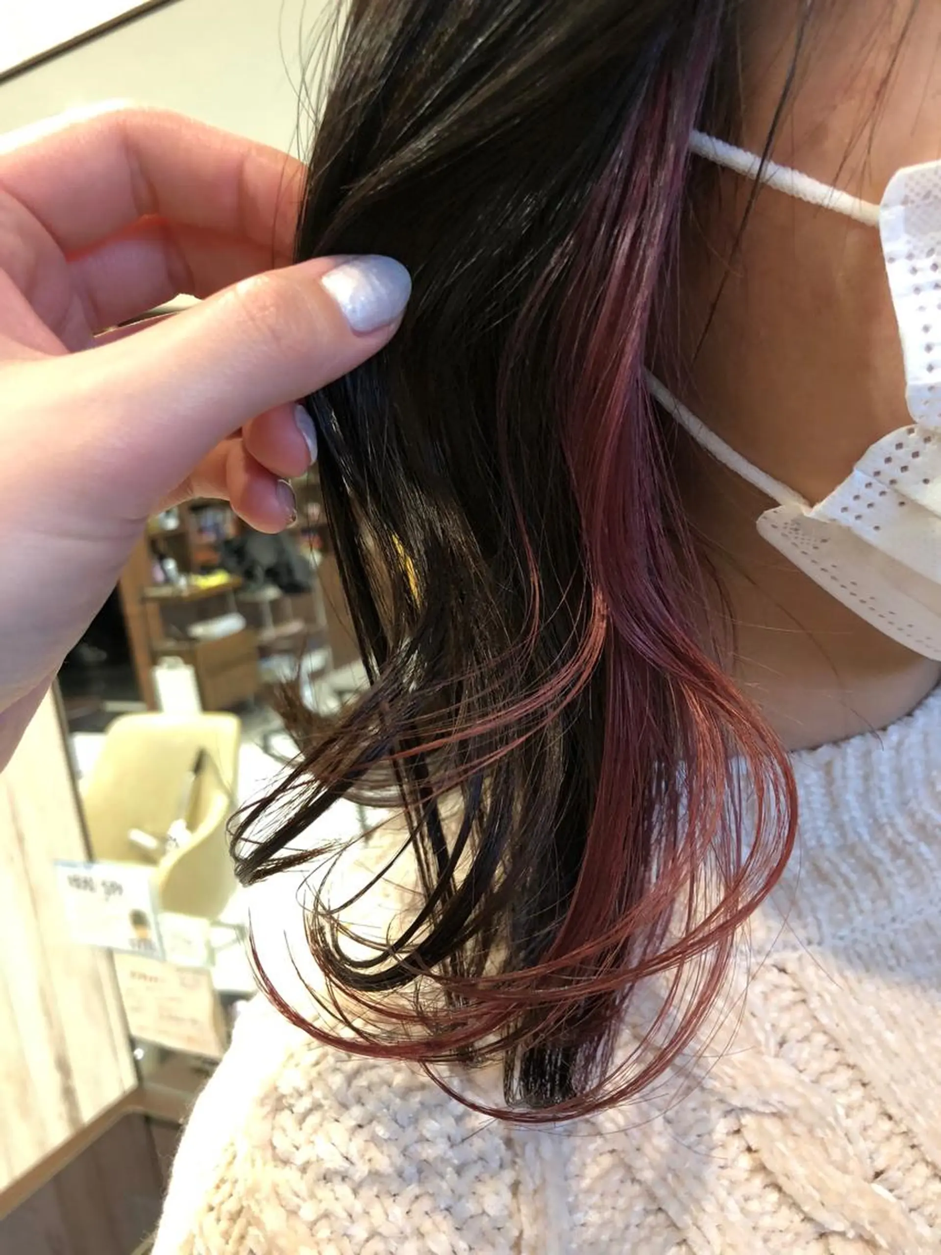 カラー 山崎 和花のヘアスタイル