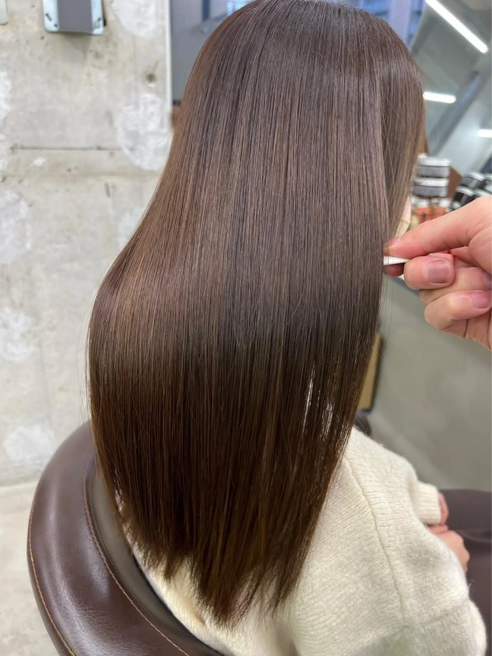 カット ヘアカラー トリートメント 髪質改善×艶髪 🤍amane🤍のヘアスタイル