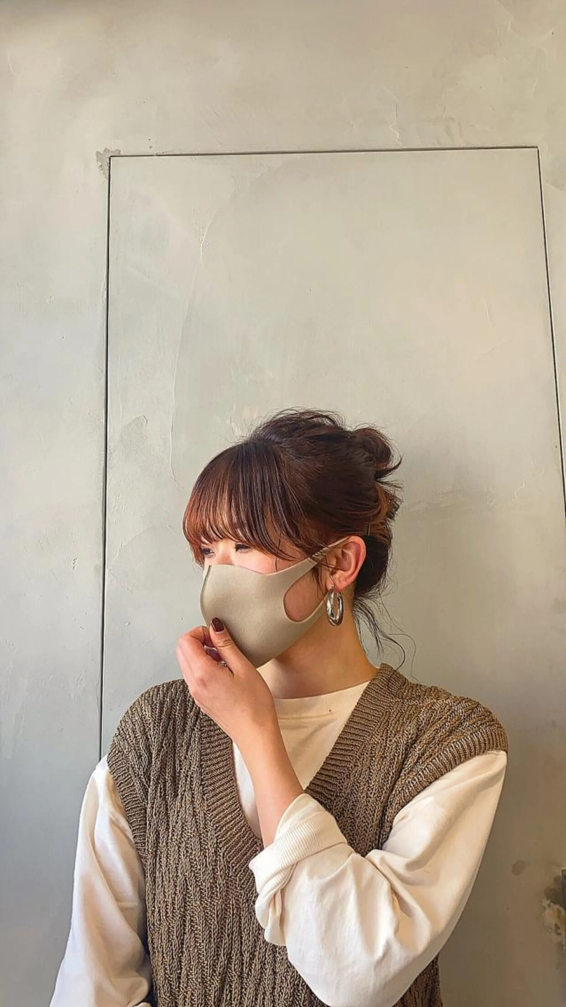 ミディアム カラー 圧倒的透明感カラー nana🦕のヘアスタイル