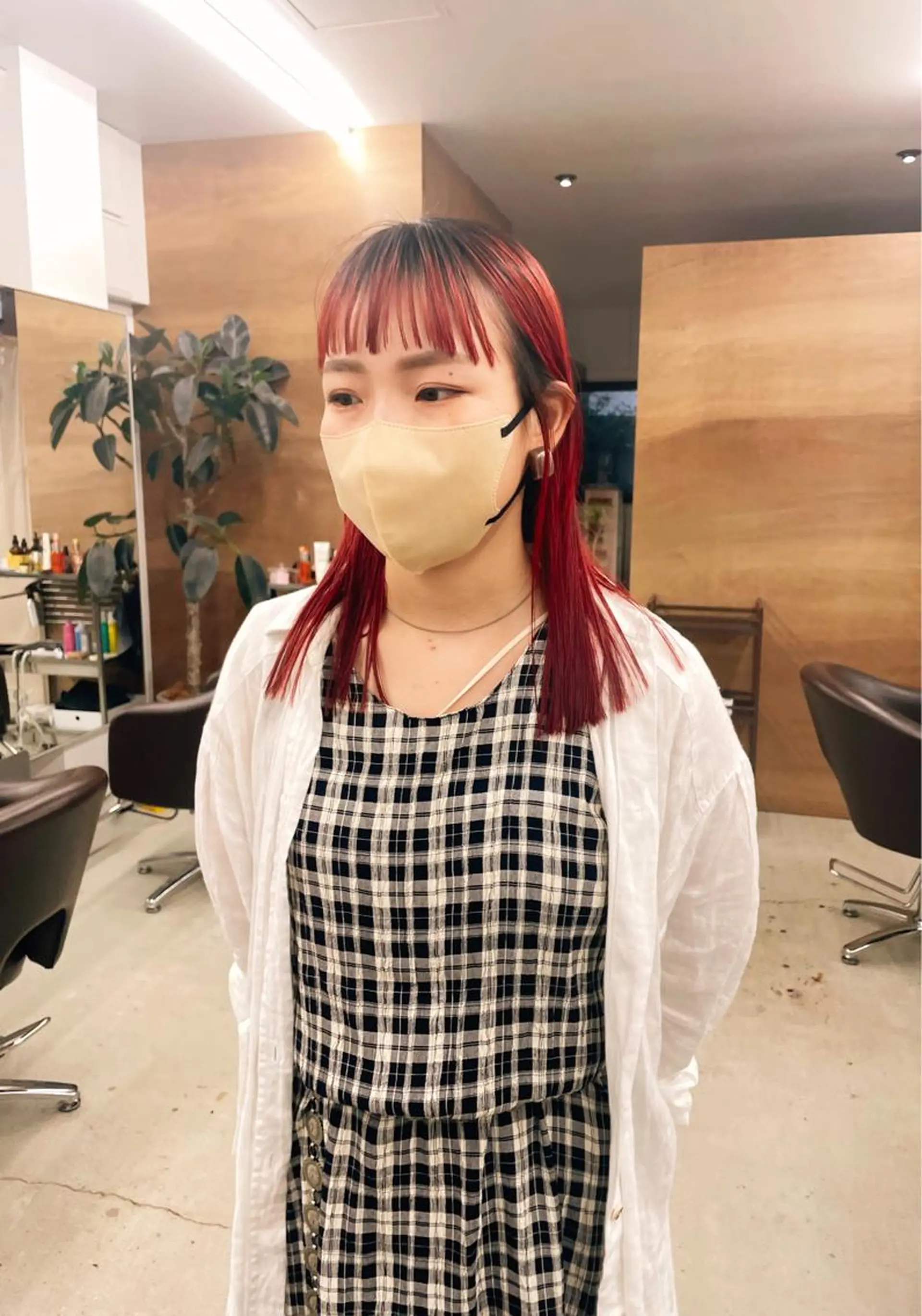 ミディアム カラー ヘアカラー トリートメント 関 京磨のヘアスタイル