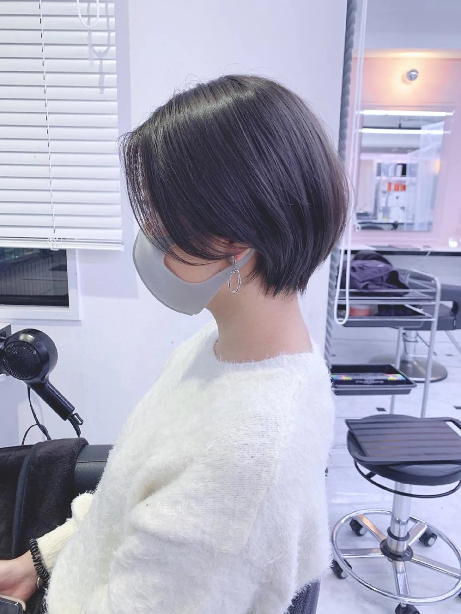 ショート カット ヘアカラー 🇰🇷韓国ヘア特化 ヒロキ🇰🇷のヘアスタイル