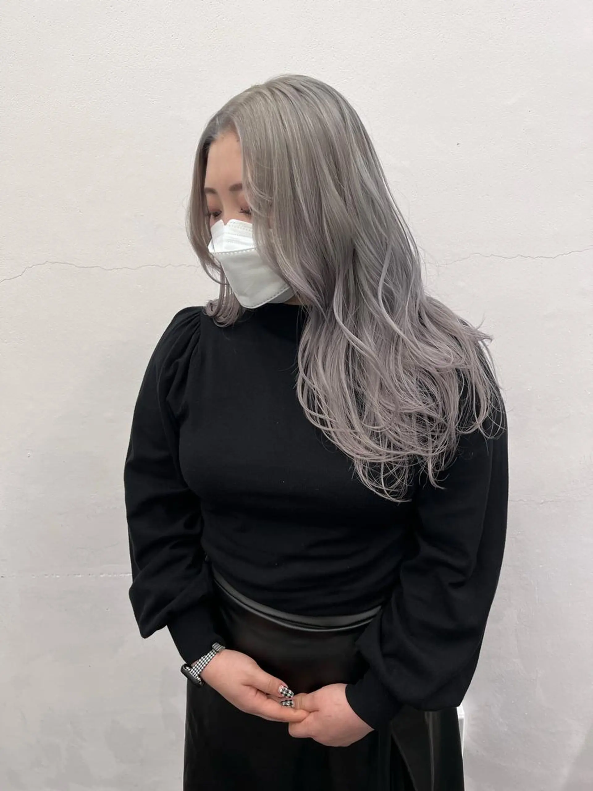 ミディアム カラー パーマ ヘアアレンジ メンズ キッズ ミディアムレイヤー メンズウルフカット アッシュ ベージュカラー 黒髪 ブリーチ　ハイトーン 特化🌈フジタハルキのヘアスタイル