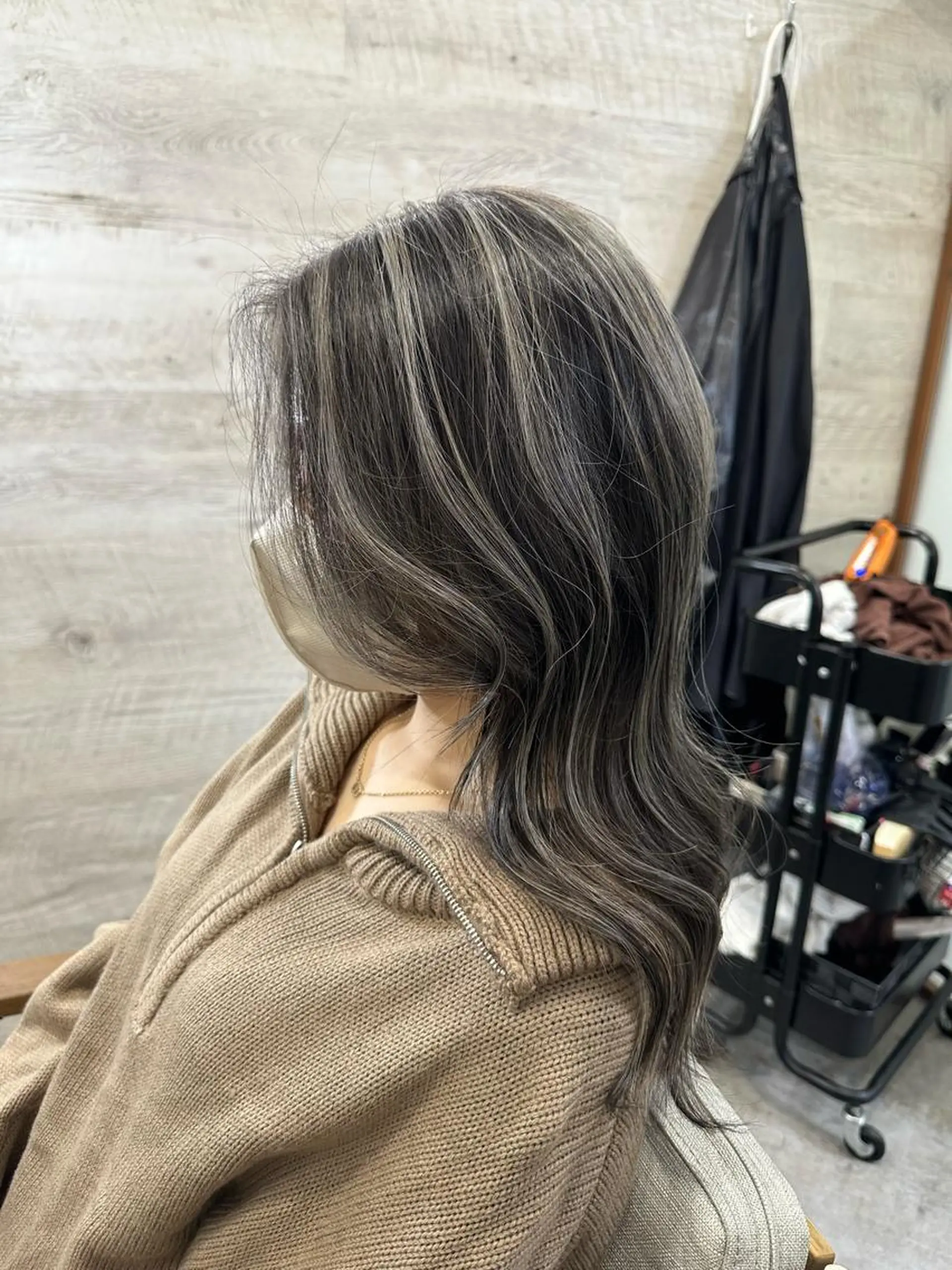 ミディアム カラー ブリーチ koheiのヘアスタイル