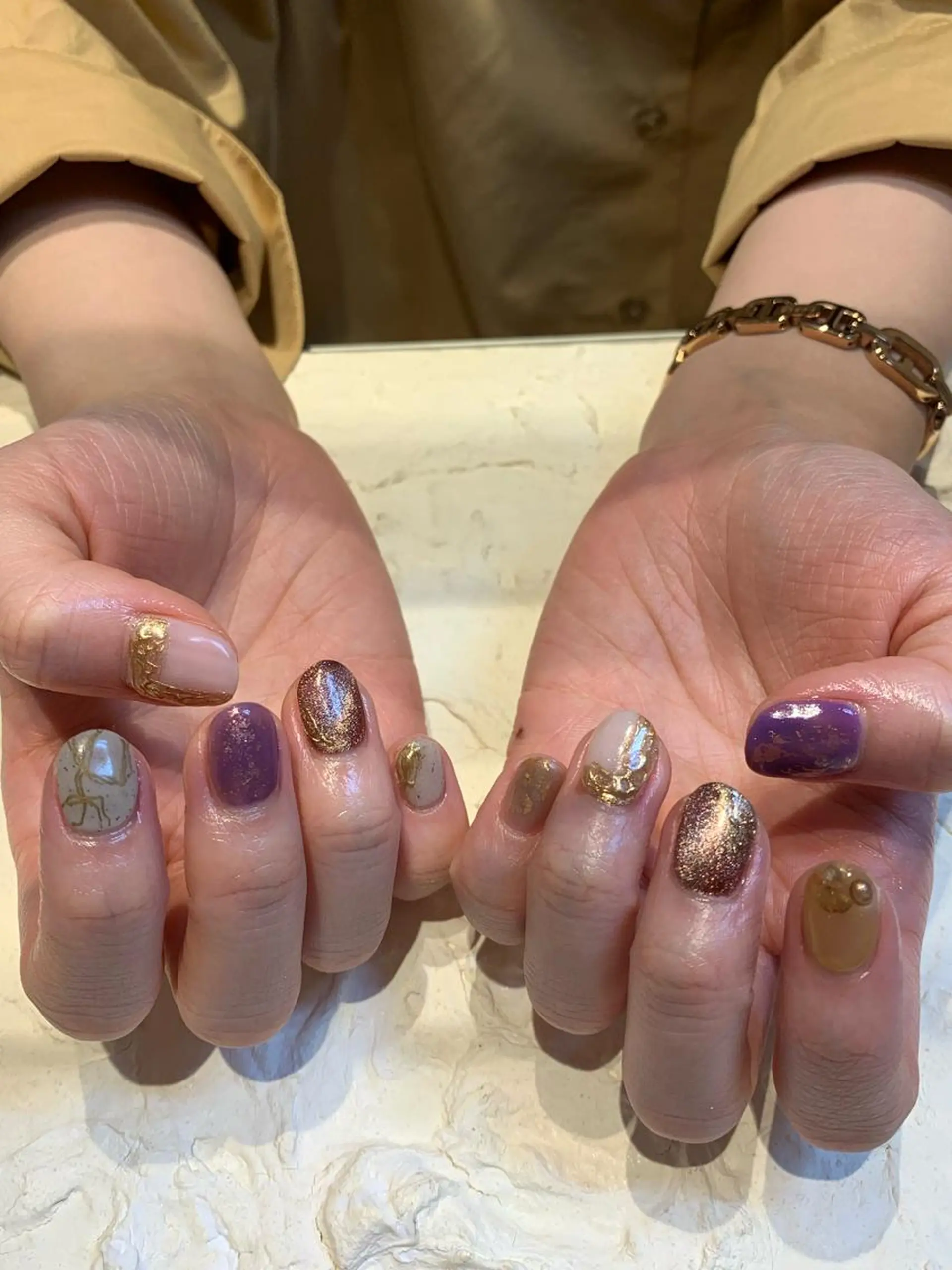 ネイル マキノ ユイのネイルデザイン