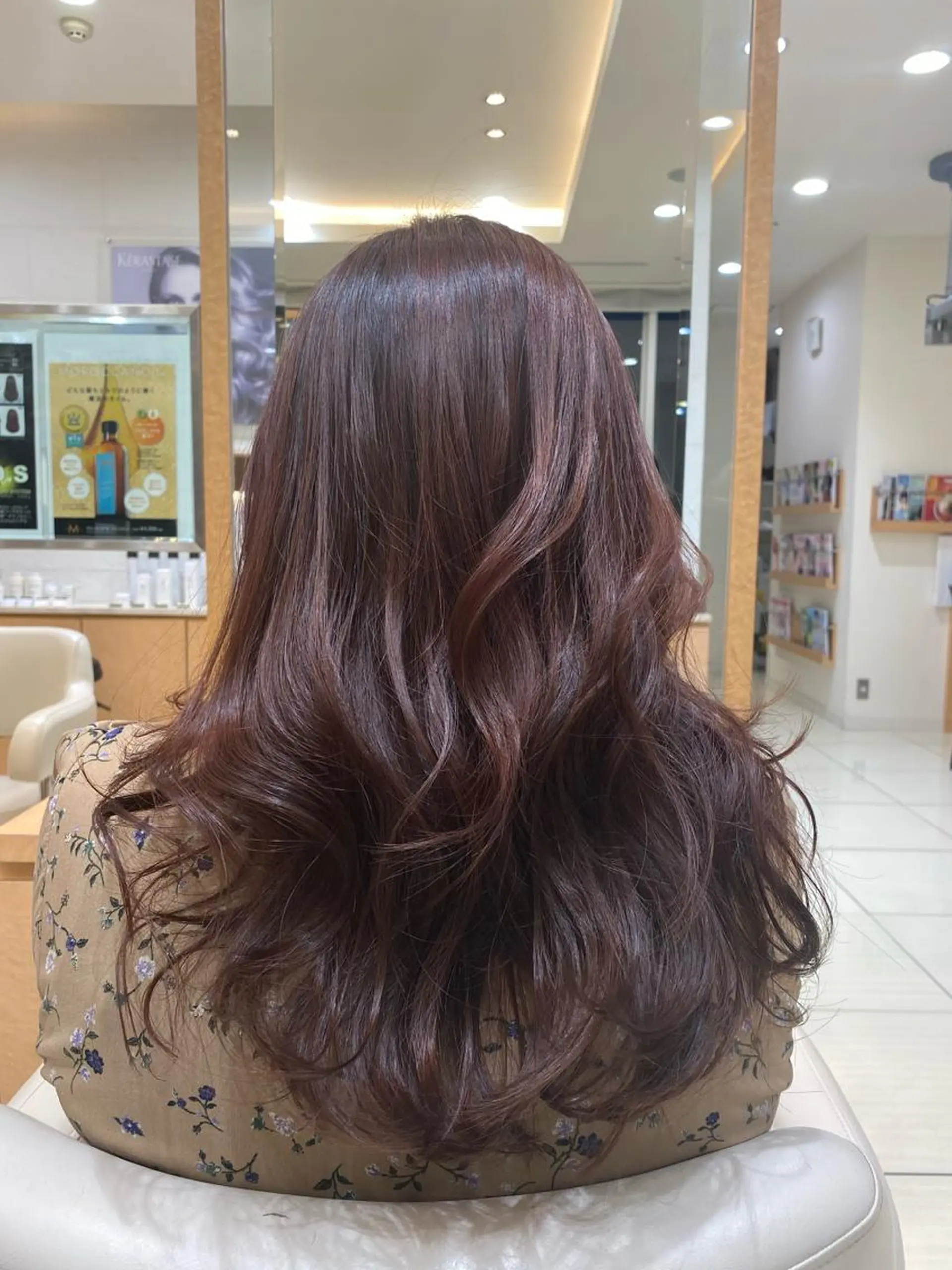 セミロング 村山 豪歩のヘアスタイル