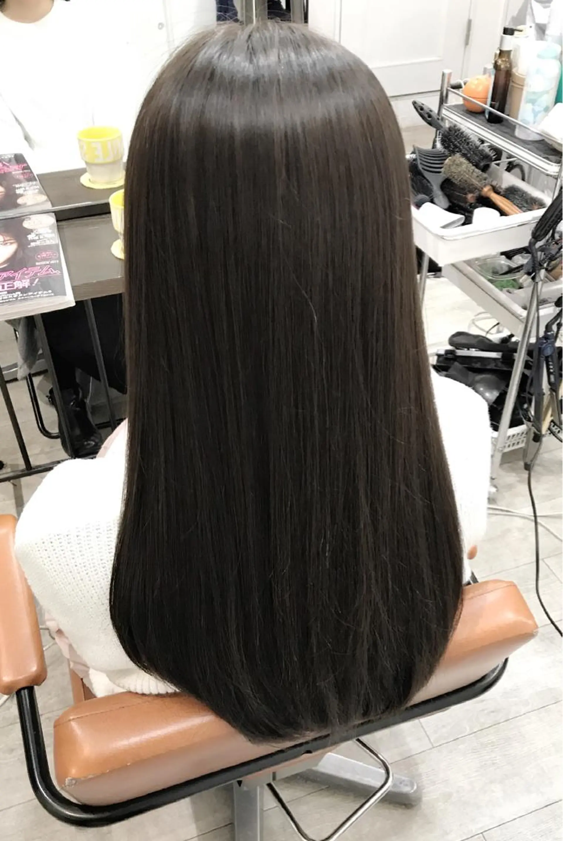 ロング 似合わせカット グレージュ/髪質改善 Yamato.hのヘアスタイル