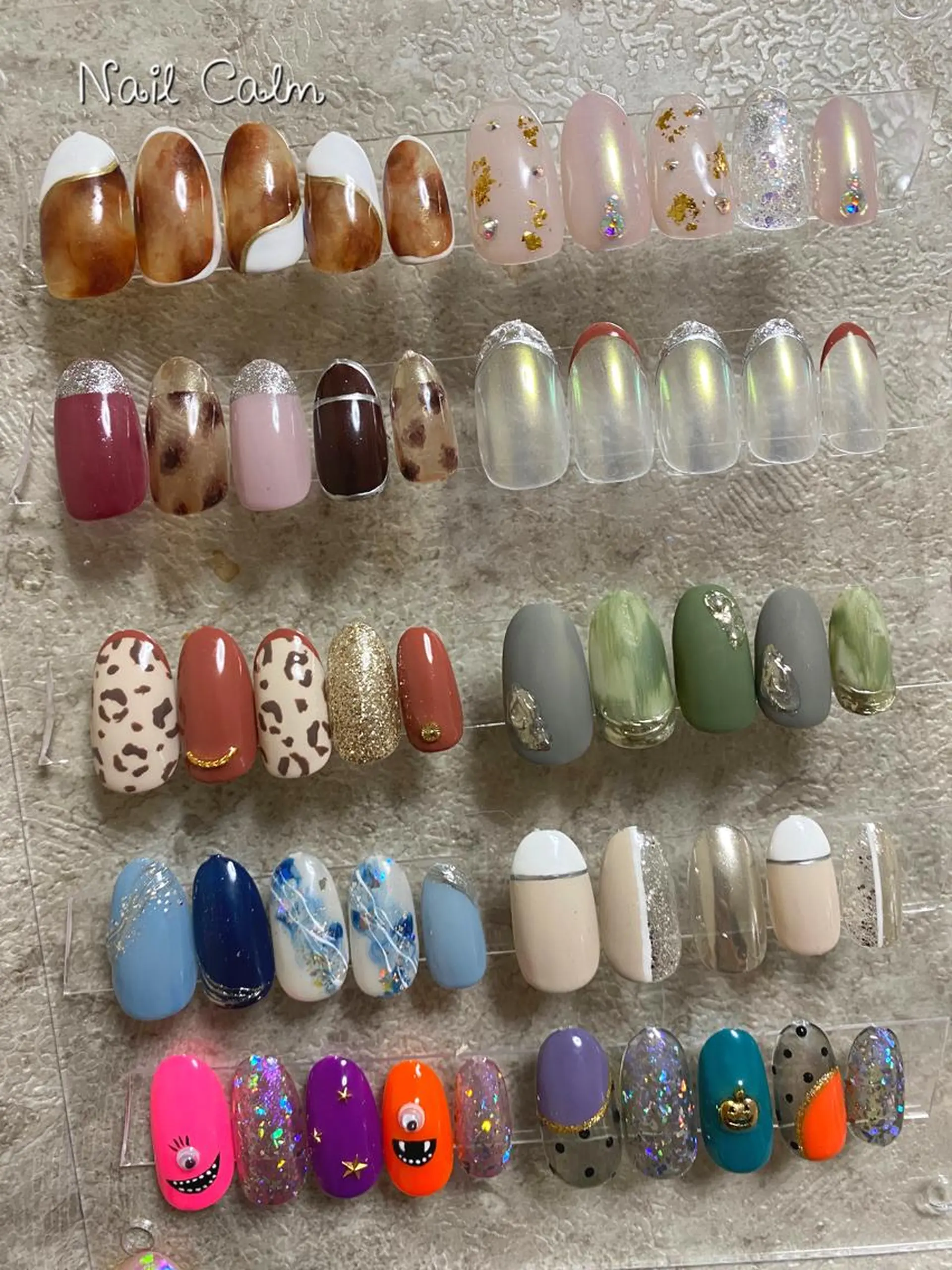 ネイル アートネイル ハンドネイル Nail Calm所属・プライベートサロン Calmのネイルデザイン