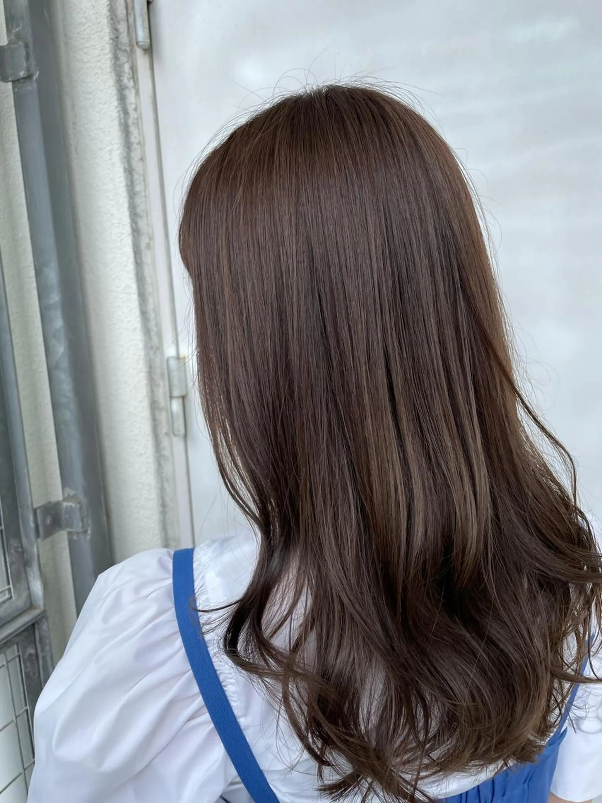 セミロング カラー KAKONN【カコン】所属・【KAKONN】 yumikaのヘアスタイル