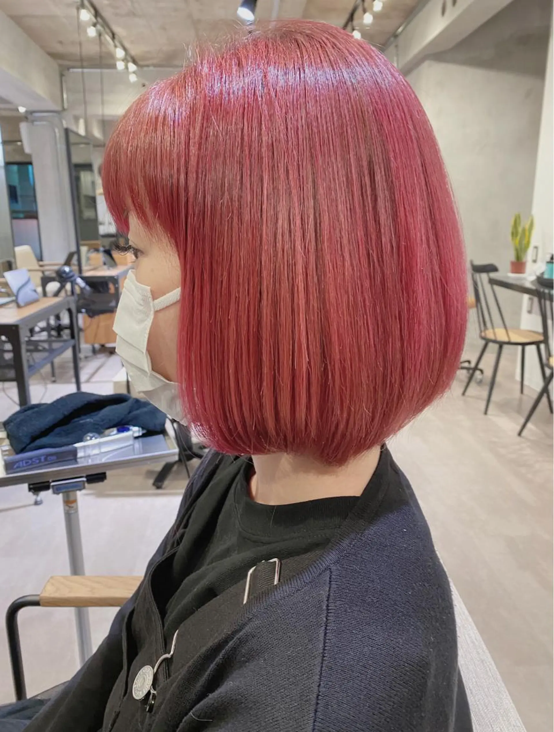 ショート カラー ピンクカラー バイオレットカラー &グループ代表取締役 KOHEIのヘアスタイル