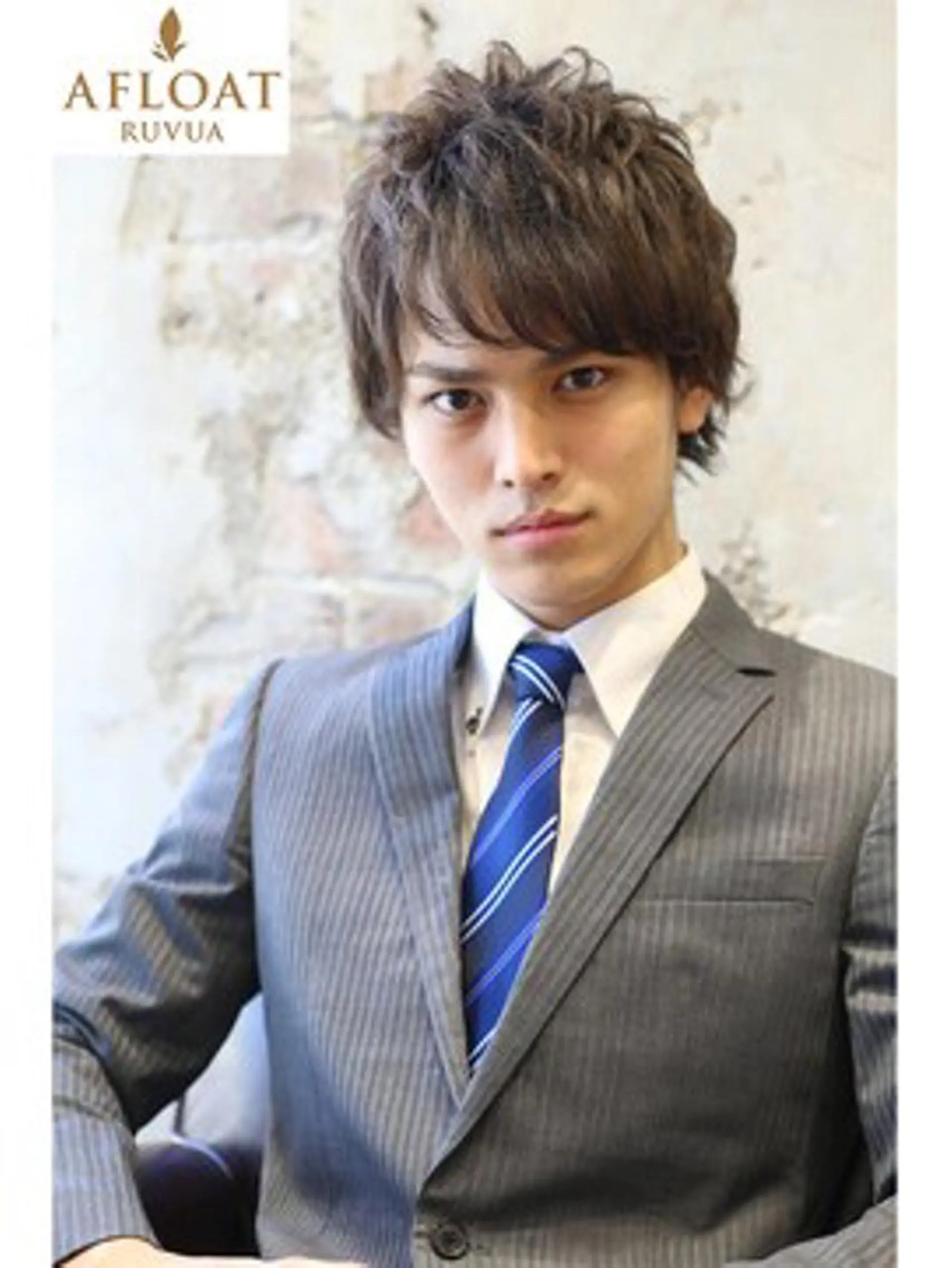 ショート パーマ メンズ メンズパーマ Soleria 田中慎一のヘアスタイル