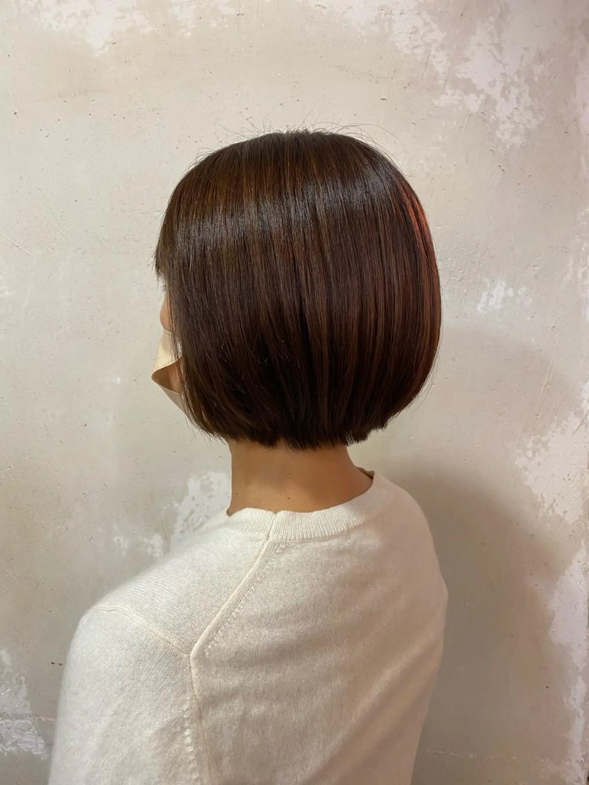 ショート カラー 井上 日菜乃のヘアスタイル