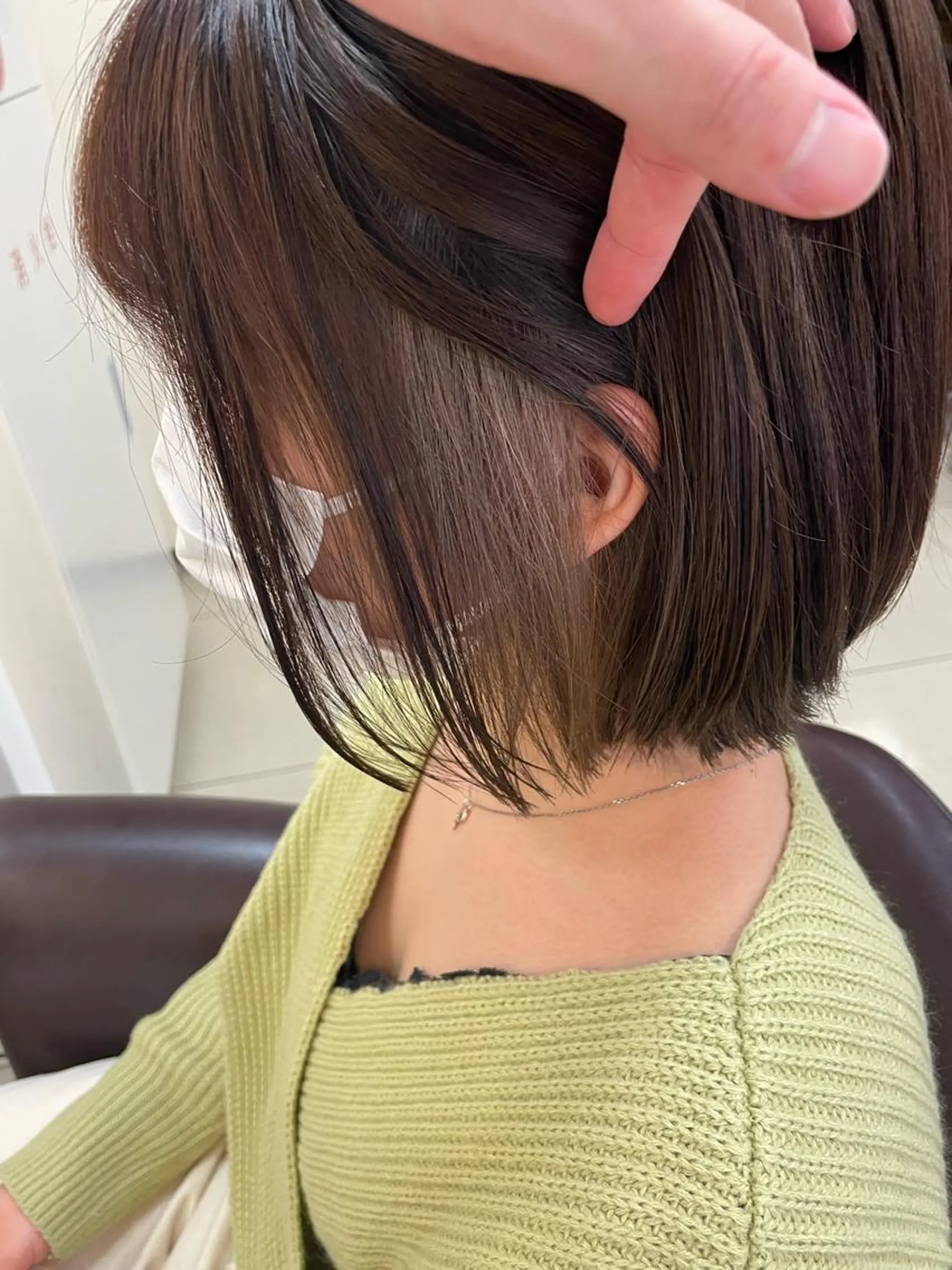 ミディアム カラー カット ヘアカラー トリートメント haf店長 ✂︎タカハシレン✂︎のヘアスタイル