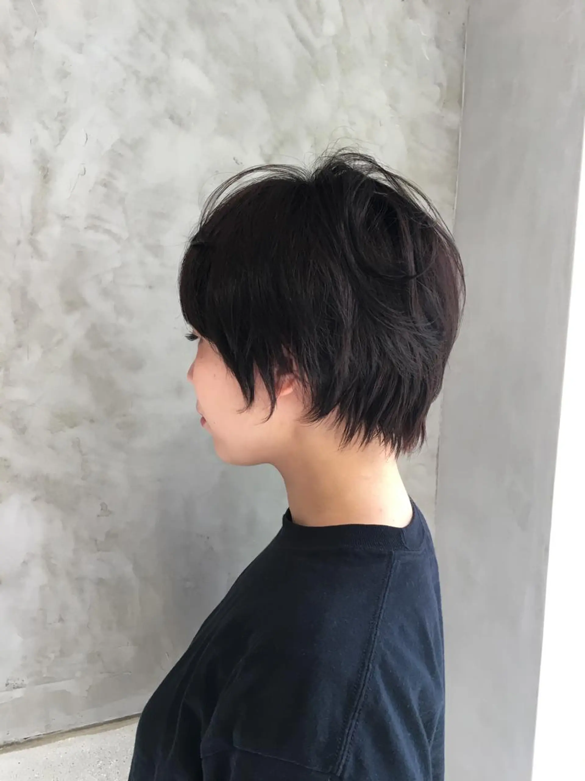 ショート 落合 優樹のヘアスタイル